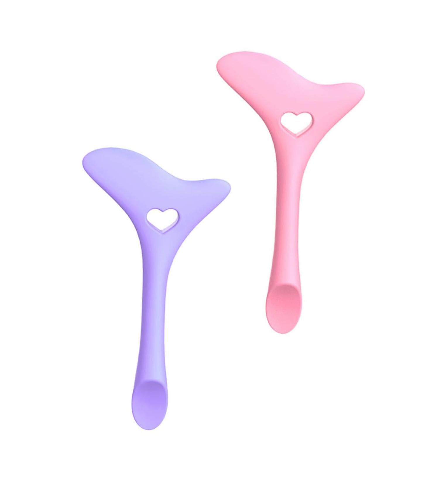 Mikinona 2 Pcs Eyeliner Silicone Stamps Eye Mascara Eyeshadow Face Cream Girl Miss - Buy Online on SooperMarket.com
