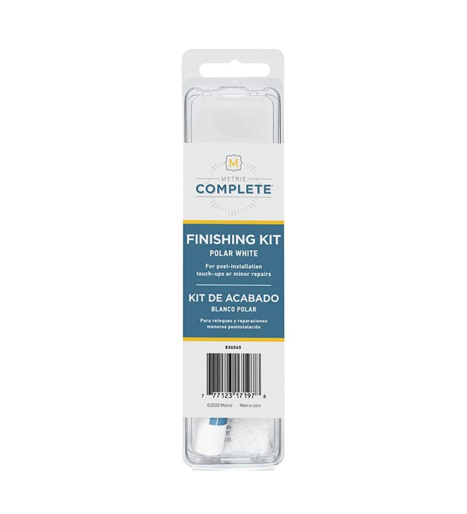 Metrie Complete Finishing Kit in Polar White/Color-Matched to Pre-Painted Wood Wall Treatments/Easy  DIY-Friendly Installation - Buy Online on SooperMarket.com