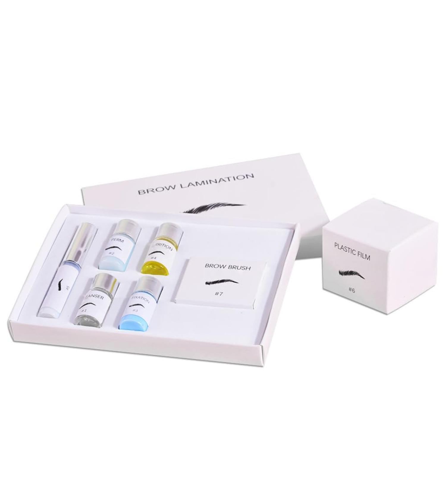 Virtcooy Brow Lamination Kit - Instant Eyebrow Styling Kit - Instant Home Salon Semi-Permanent Eyebrow Beauty Tool to Achieve Fuller Brows - Buy Online on SooperMarket.com