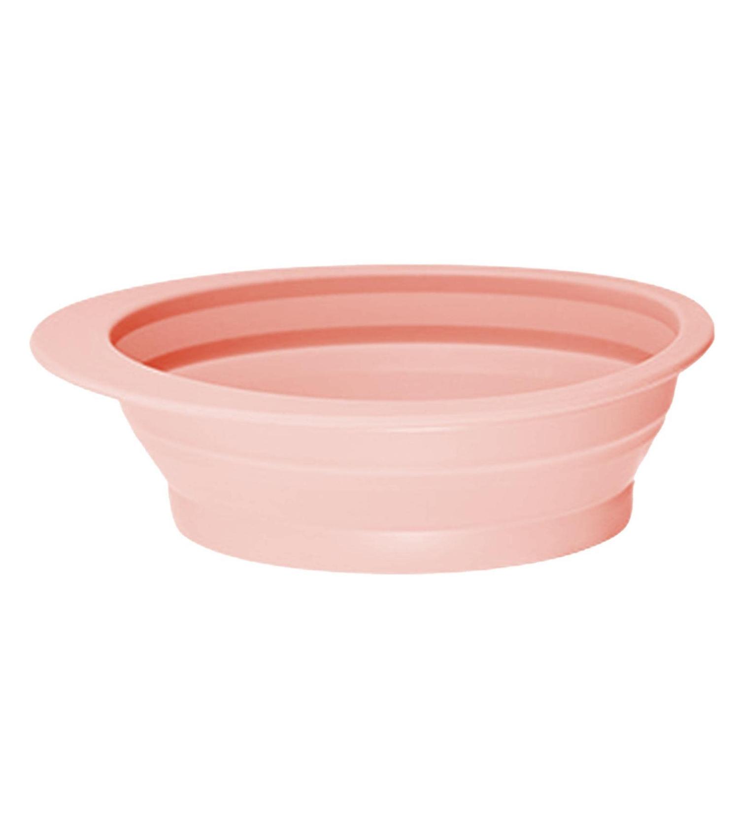 Teksome Makeup Brush Cleaner Mat - Silicone Foldable Brushes Scrubber Bowl Compact Washing Supplies For Cleansing Makeup Sponges Brushes & Applicators Pink - Buy Online on SooperMarket.com