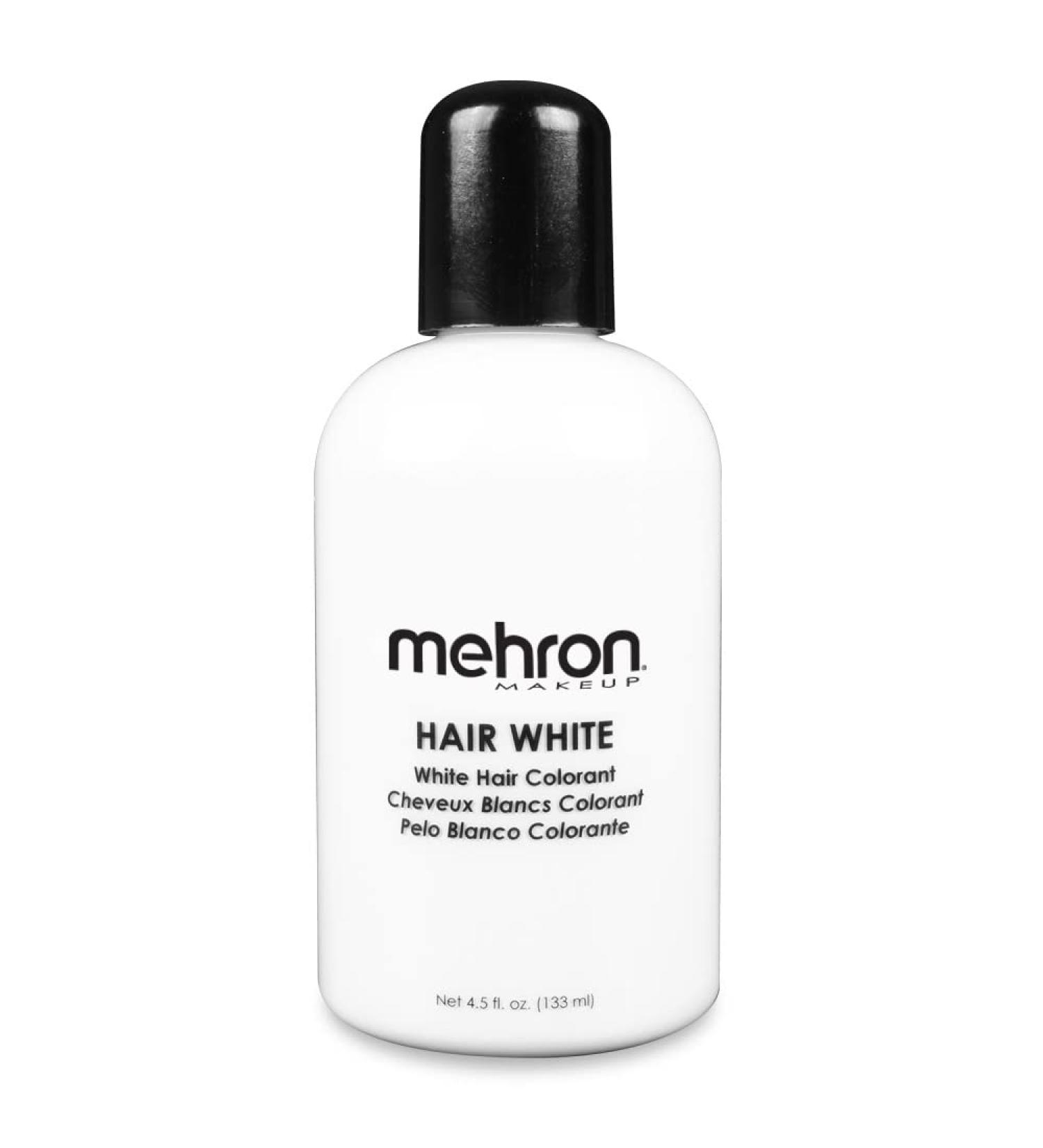Mehron Makeup Hair White 4.5 oz - Professional Quality and Long-Lasting - Buy Online on SooperMarket.com