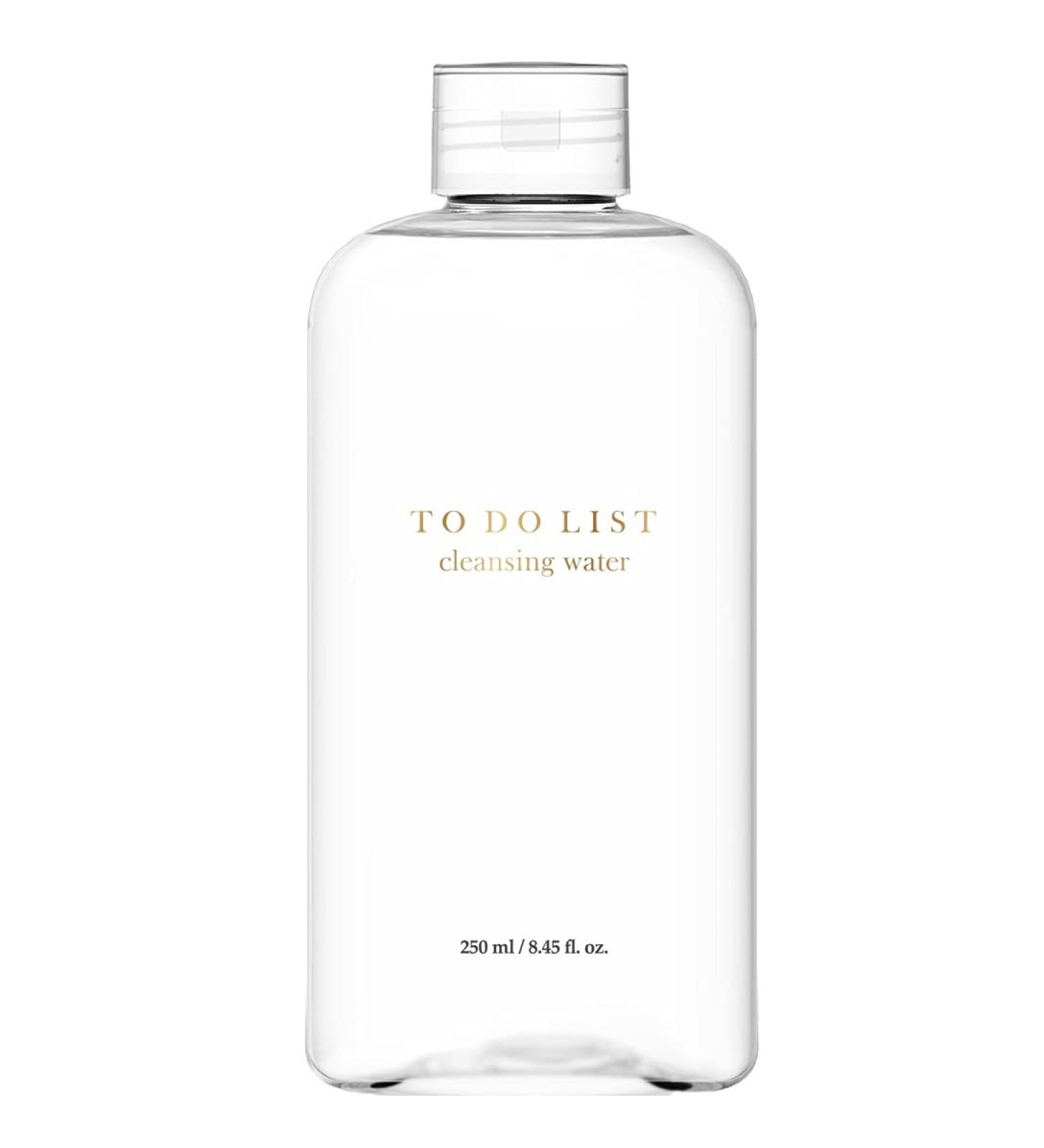 TO DO LIST Premium Micellar Water Makeup Remover 8.45 Fl Oz - Korean Skin Care for All Skin Types - Buy Online on SooperMarket.com