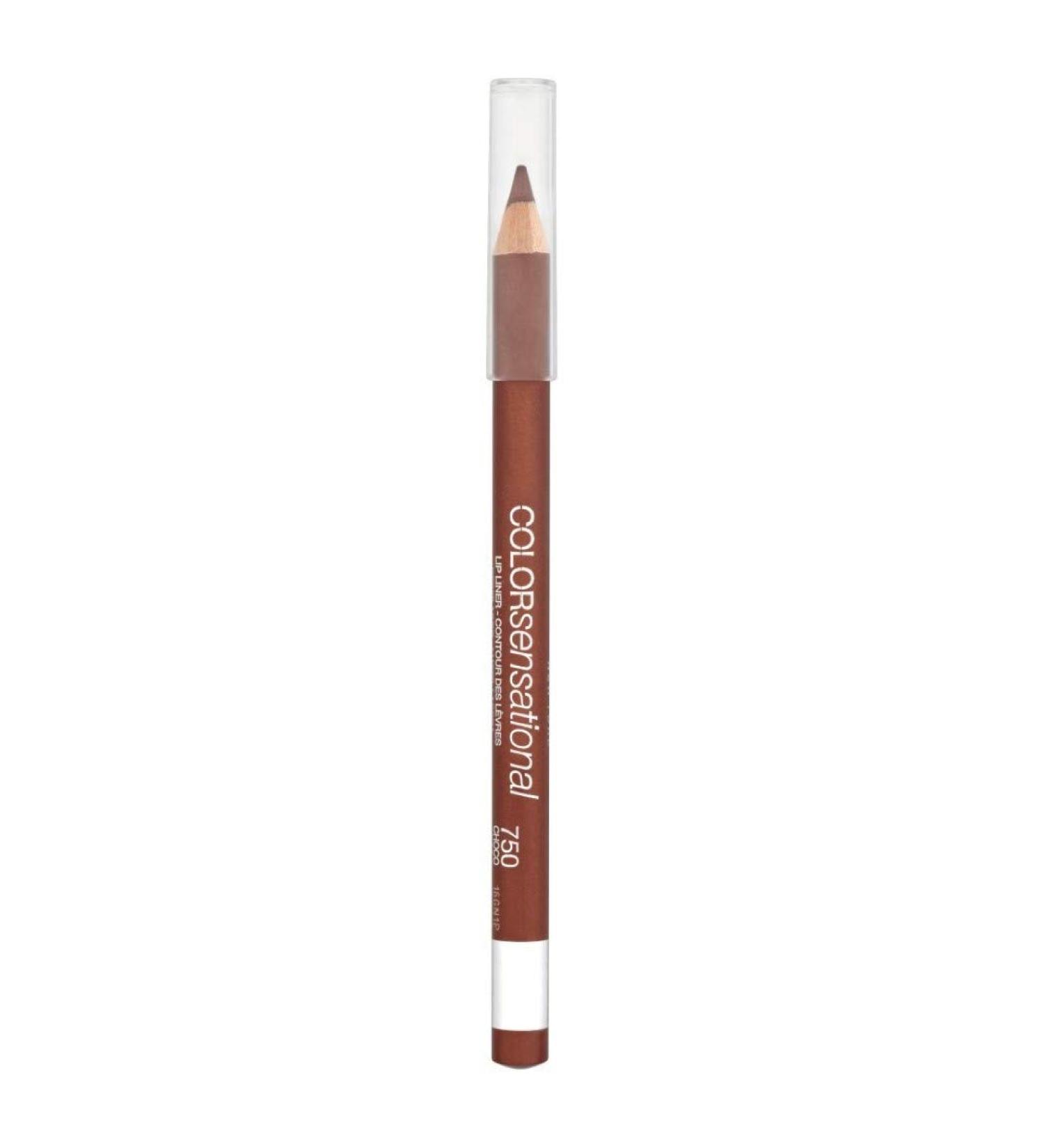 Maybelline New York Color Sensational Lipliner - Choco Pop 2.5g | Nourishing Strong Chocolate Brown Make-up - Buy Online on SooperMarket.com