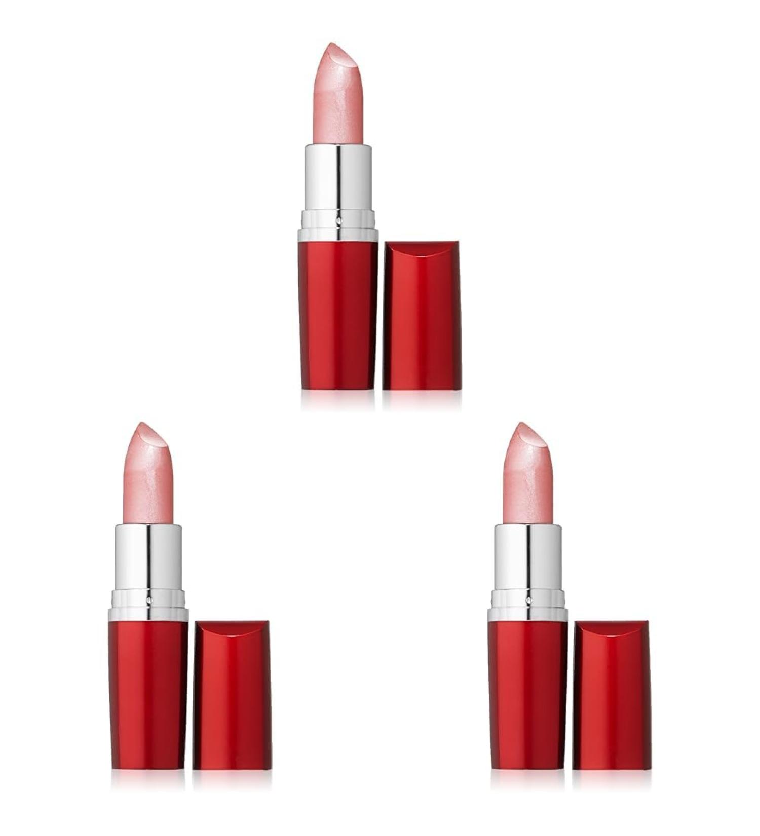 Maybelline New York Moisturizing Lipstick - Metallic Mauve (No. 132) - Nourishing Oils Creamy Texture - 3 Pack (5g each) - International Shipping Available - Buy Online on SooperMarket.com
