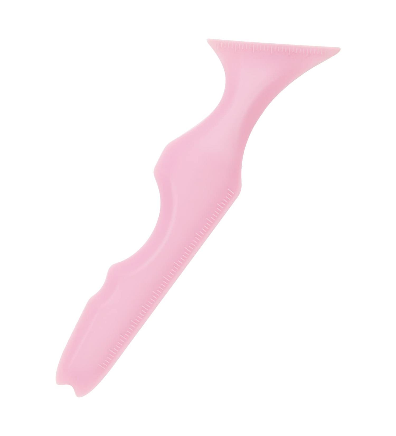 Anglecai 5 in 1 Silicone Eyeliner Stencil: Reusable Tool for Perfect Makeup Application - Buy Online on SooperMarket.com
