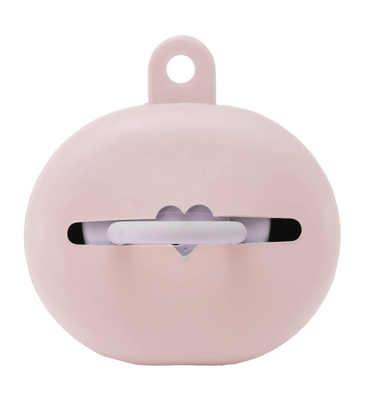 HEVEA Pacifier Keeper Case - 100% Natural Rubber, Practical Design for Buggies & Bags | Keep Pacifier Clean & Safe (Powder Pink) - Buy Online on SooperMarket.com