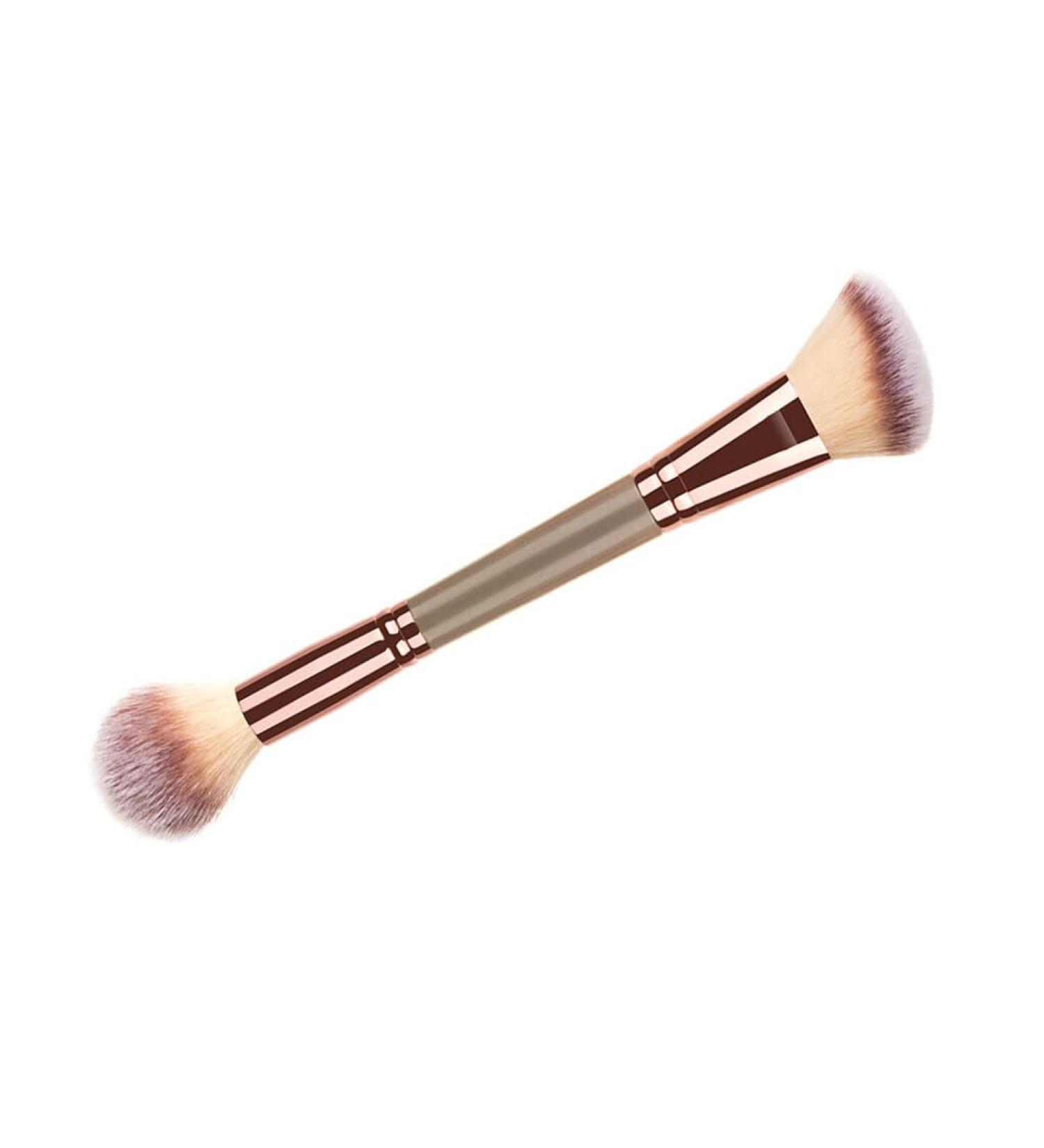 Dajidafu Double Head Foundation Makeup Brush Multifunction Coloring Tool Cream Professional Blending Liquid Oblique Beauty Tools - Buy Online on SooperMarket.com