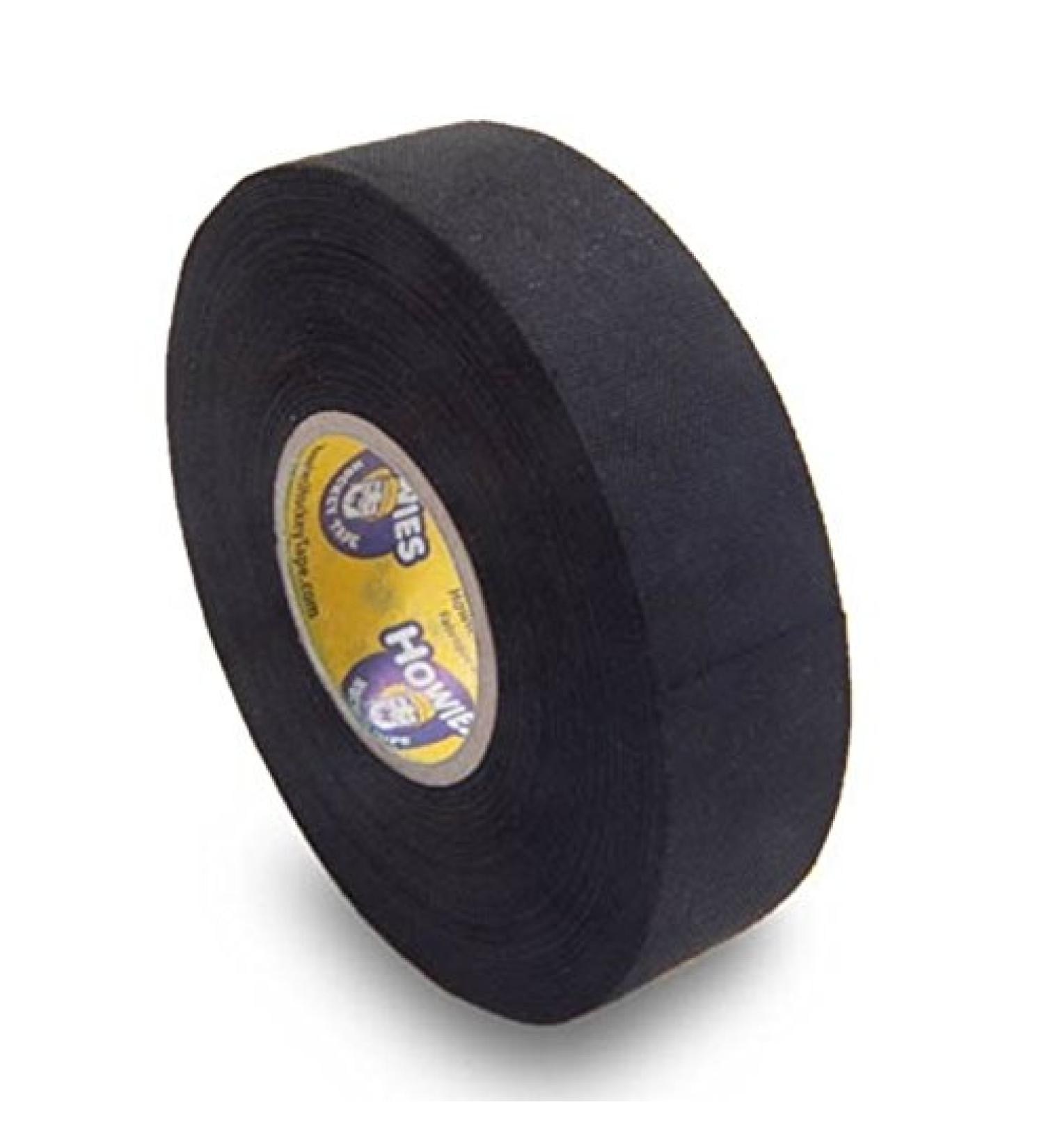 Stick tape professional cloth hockey tape 25mm for ice hockey 22 m each black