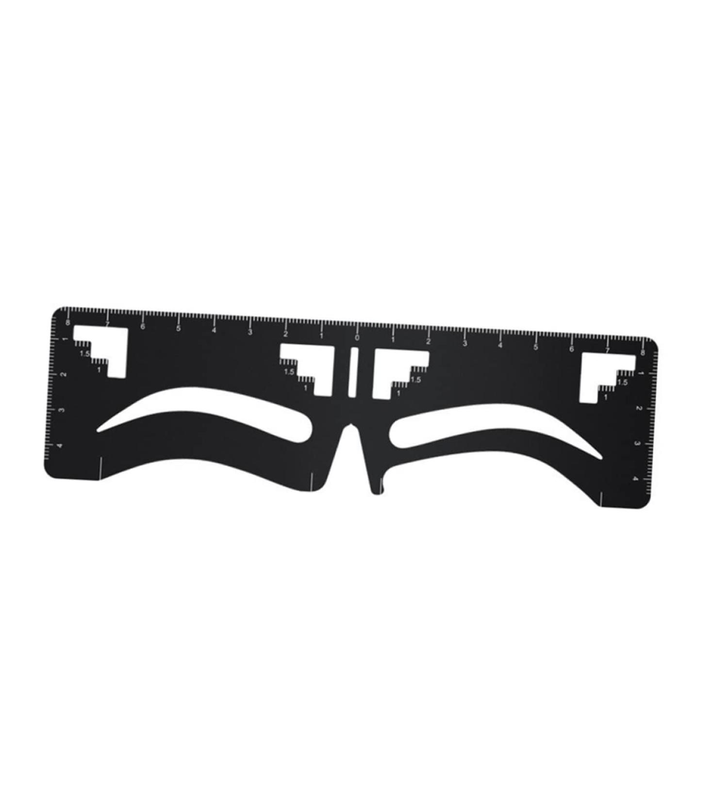 Didiseaon Eyebrow Design Eyebrow Card Eyebrow Makeup Stencil Eyebrow Diy Stencil Balance - Buy Online on SooperMarket.com