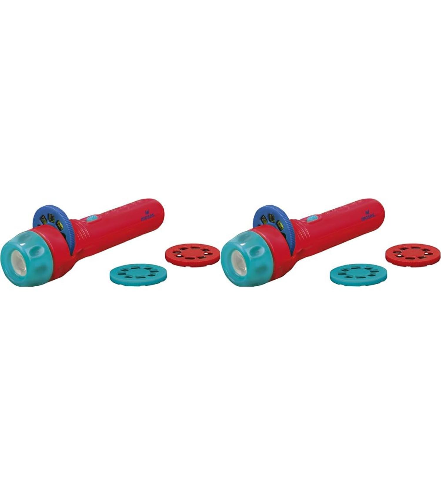 Buy Moses 37979 Small Slide Show Projector Flashlight for Kids - 6 Fairy Tales | Pack of 2 - International Shipping Available - Buy Online on SooperMarket.com