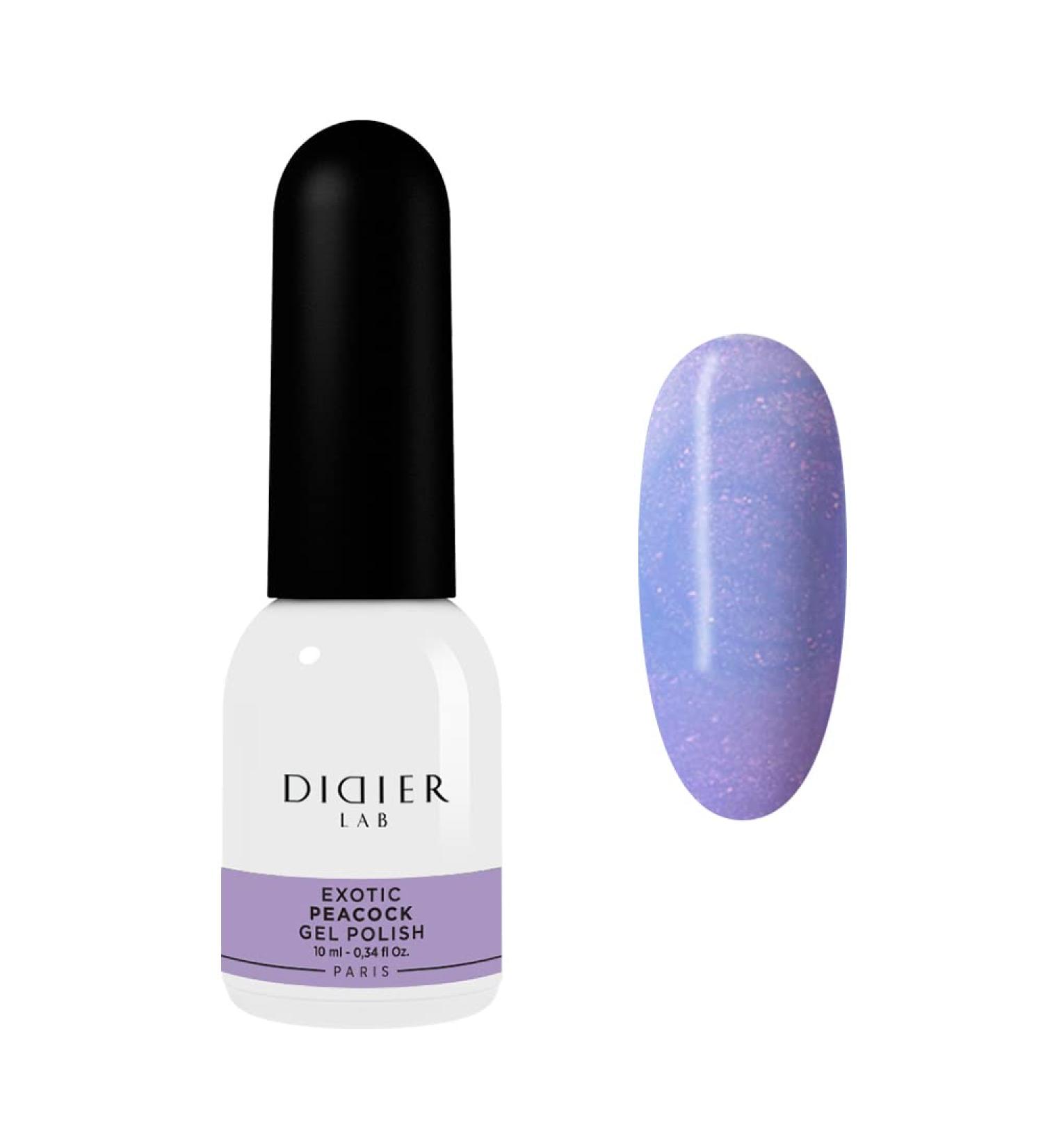 Didier Lab - Premium Gel Nail Polish Exotic - Peacock - Gel Nail Varnish - Nail Art - Long-Lasting High Gloss Wear - Easy to Apply - Gel Nails - Rich Pigment - UV/LED - Chip Resistant - Buy Online on SooperMarket.com