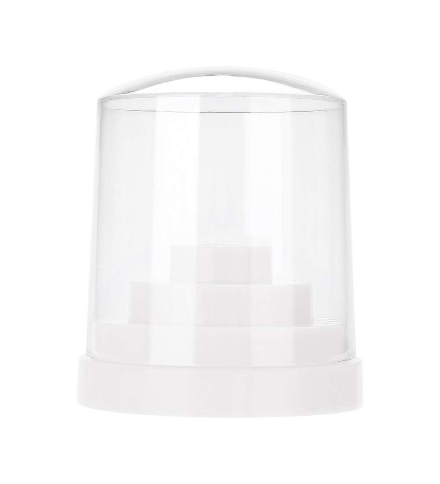 Nail Drill Bit Holder Organizer Nail Drill Display Storage Box with 48 Holes Nail Drill Stand Holder for Manicure Grinding Head (White) - Buy Online on SooperMarket.com