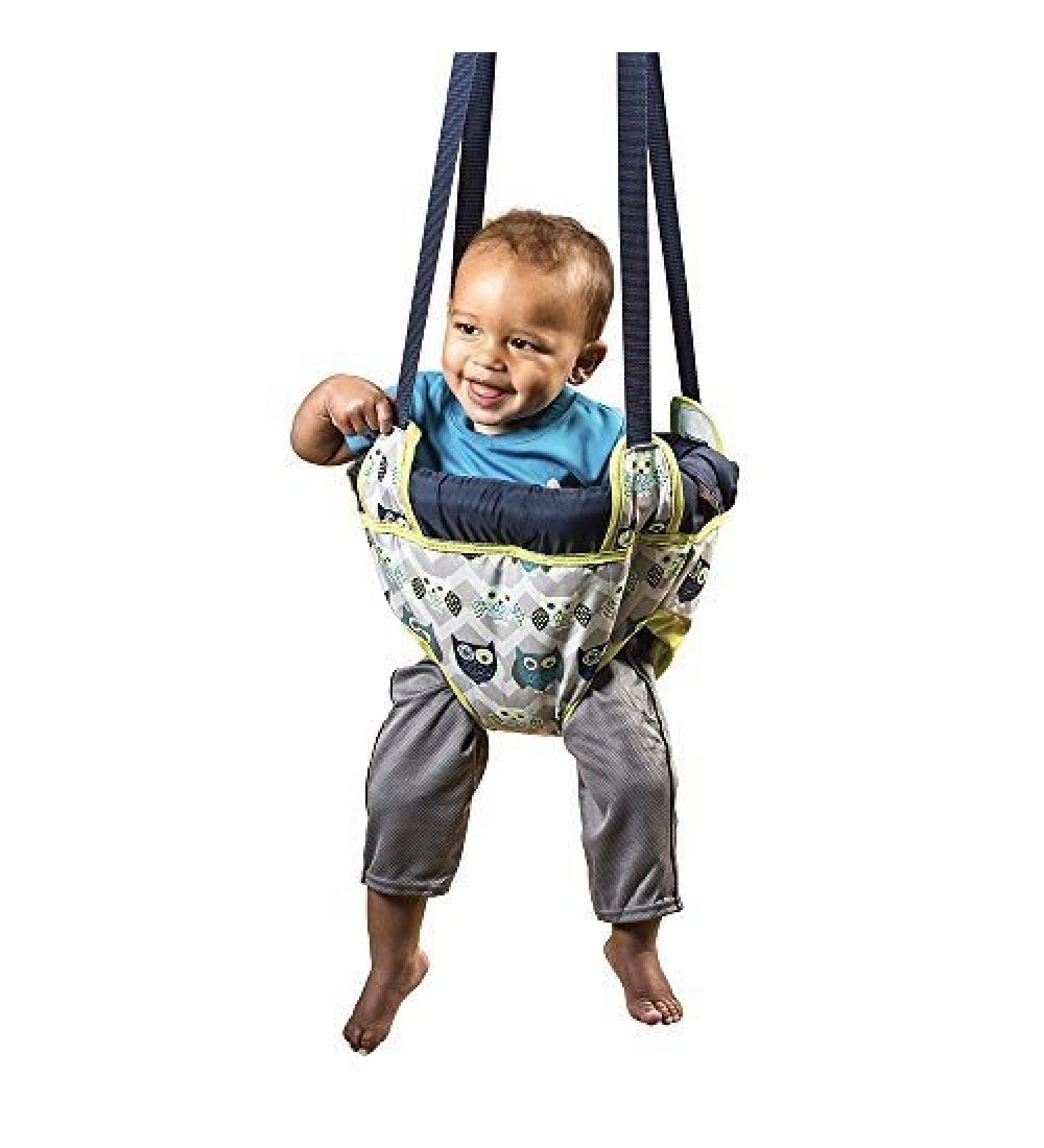 NEW Baby Door Jumper Owl Bouncer Doorway Swing Jump Up Seat Exercise Toddler Infant - Buy Online on SooperMarket.com