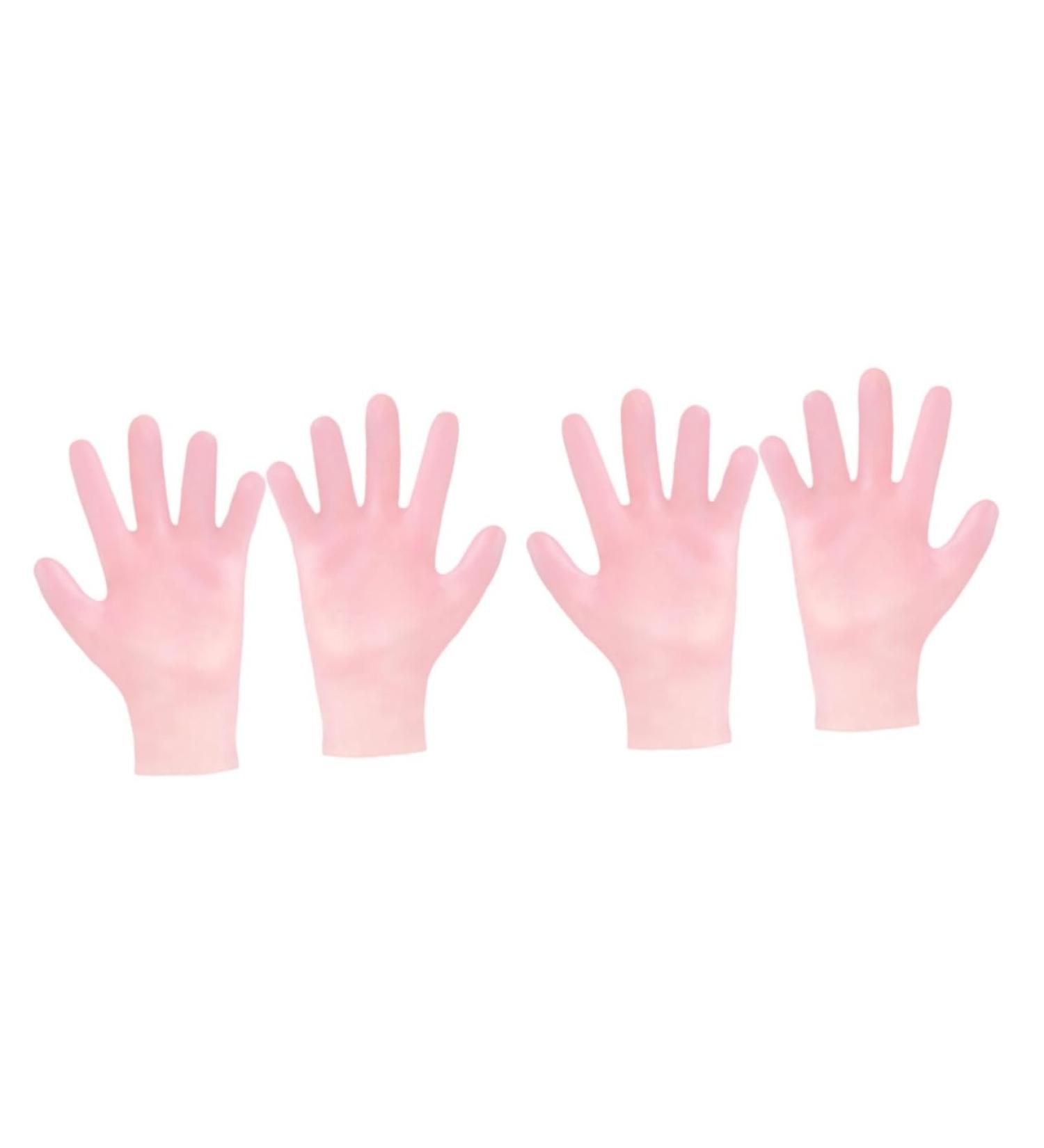 Healeved 2 Pairs Whitening Moisturizing Gloves Cotton Gloves White Gloves Men Moisturizing Gloves for Women Exfoliating Hand Gloves Cracked Hands Gloves Waterproof Gloves Soft Pink Sebs - Buy Online on SooperMarket.com