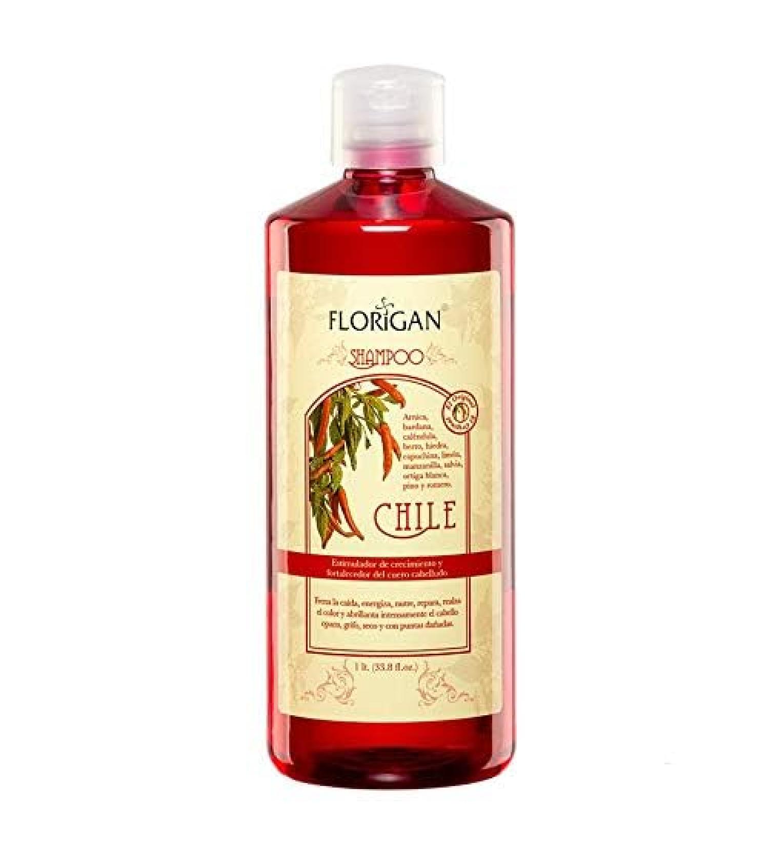 Buy Growth Stimulating Shampoo Chile Cl sico 1lt | Florigan - International Shipping - Buy Online on SooperMarket.com