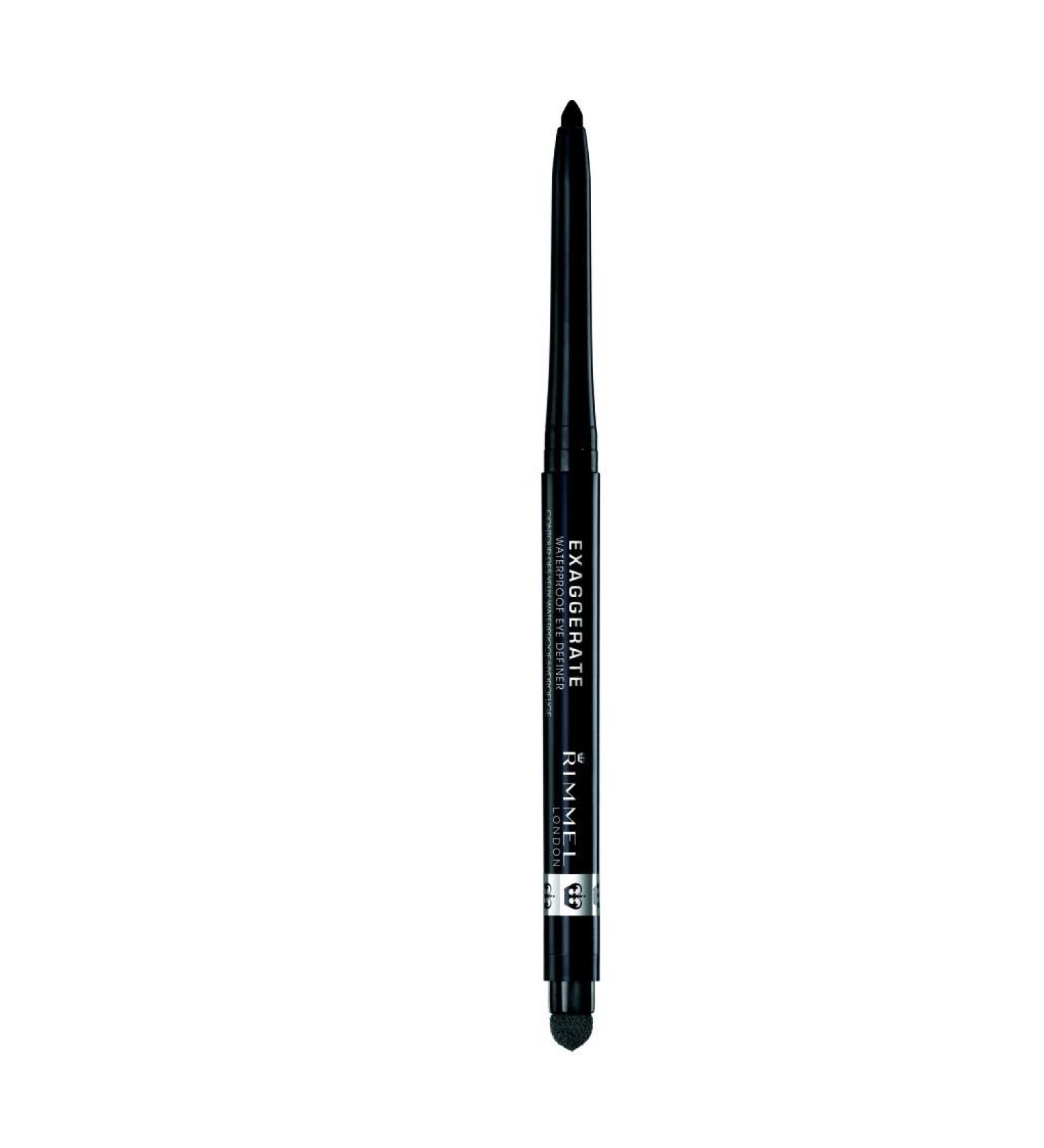 Rimmel London Exaggerated Eye Definer 262 Blackest Black - .009 oz Eyeliner - Buy Online on SooperMarket.com