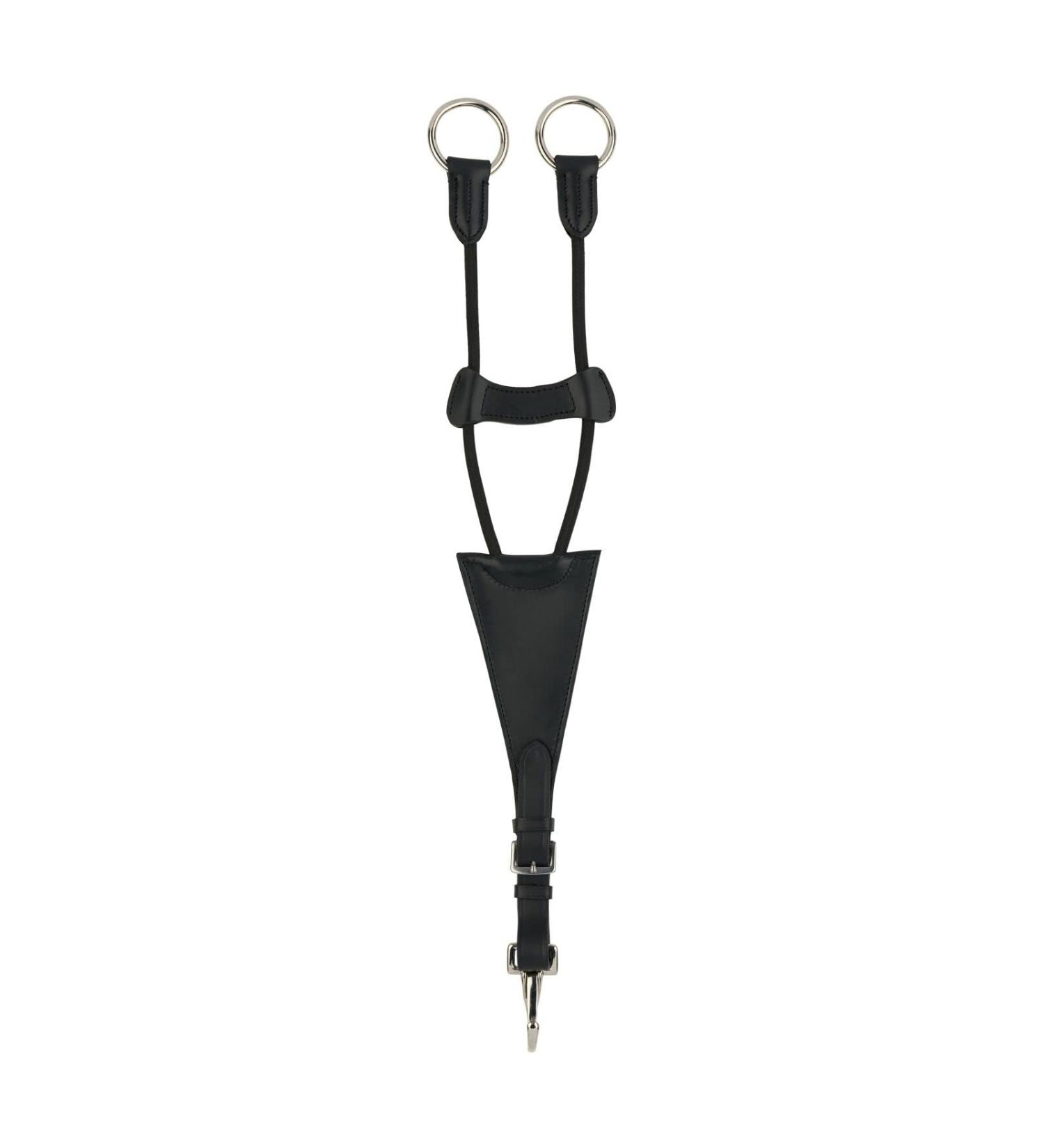 HORZE Wimbledon Leather Martingale Black P Black (P) Pony