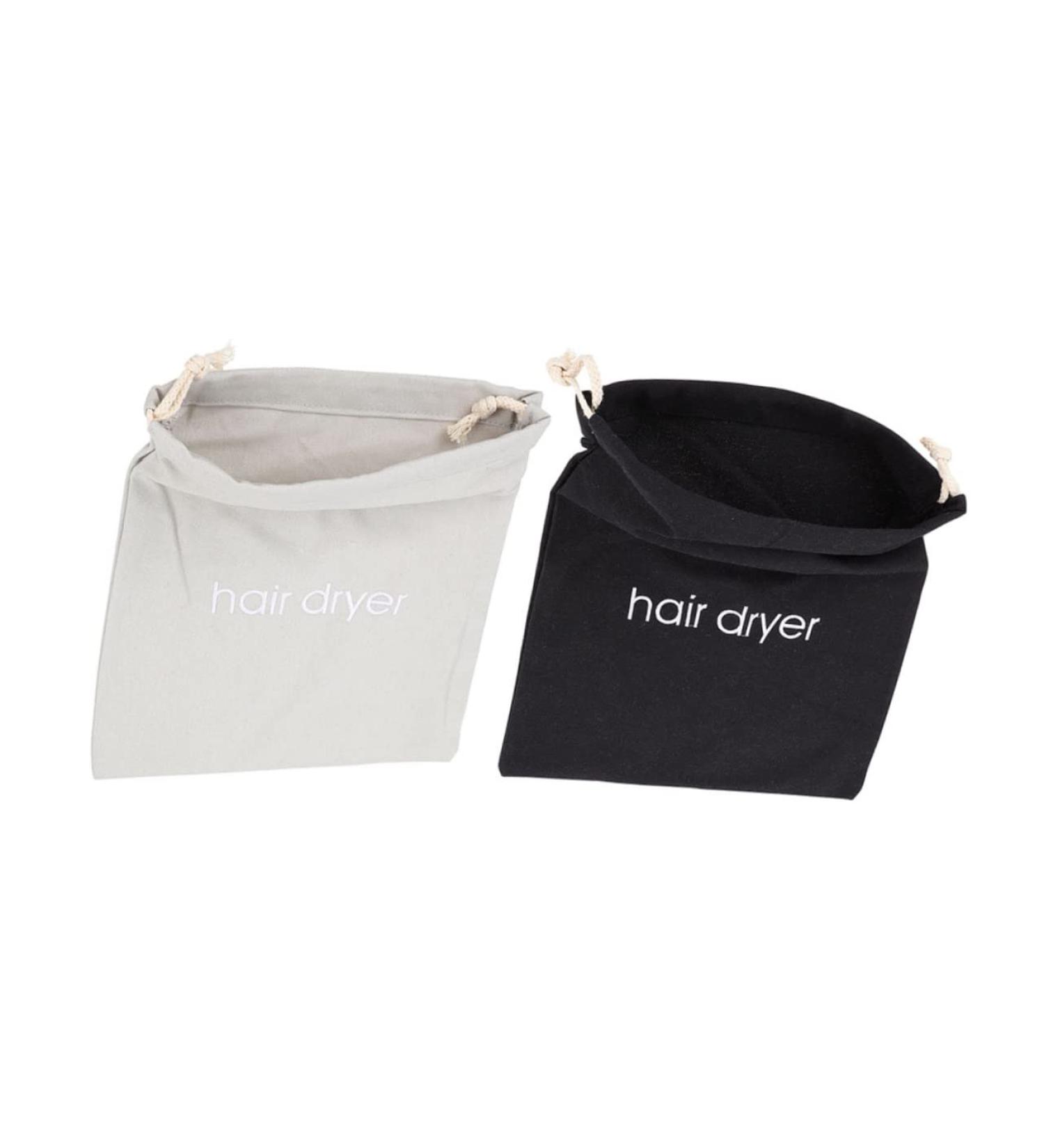 MUSISALY 2pcs Hair Dryer Storage Bag Home Hair Dryer Bag Hair Blower Bag Hair Dryer for Curly Hair Fabric 33.00X30.00X0.50CM As Shown - Buy Online on SooperMarket.com