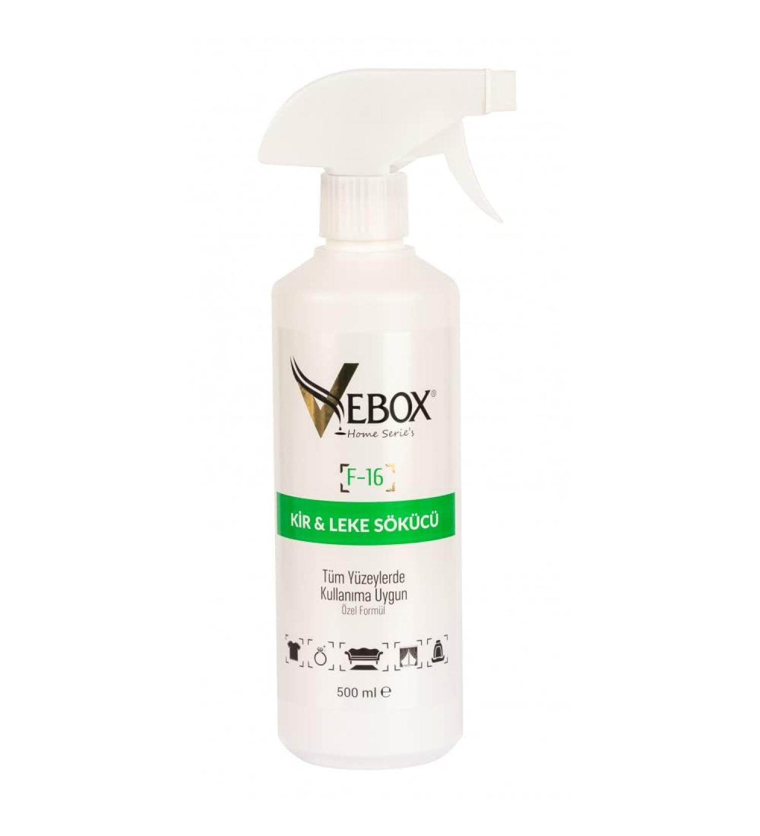 VEBOX - Dirt & Stain Remover - Suitable For All Surfaces - Special Formula - 500 ml