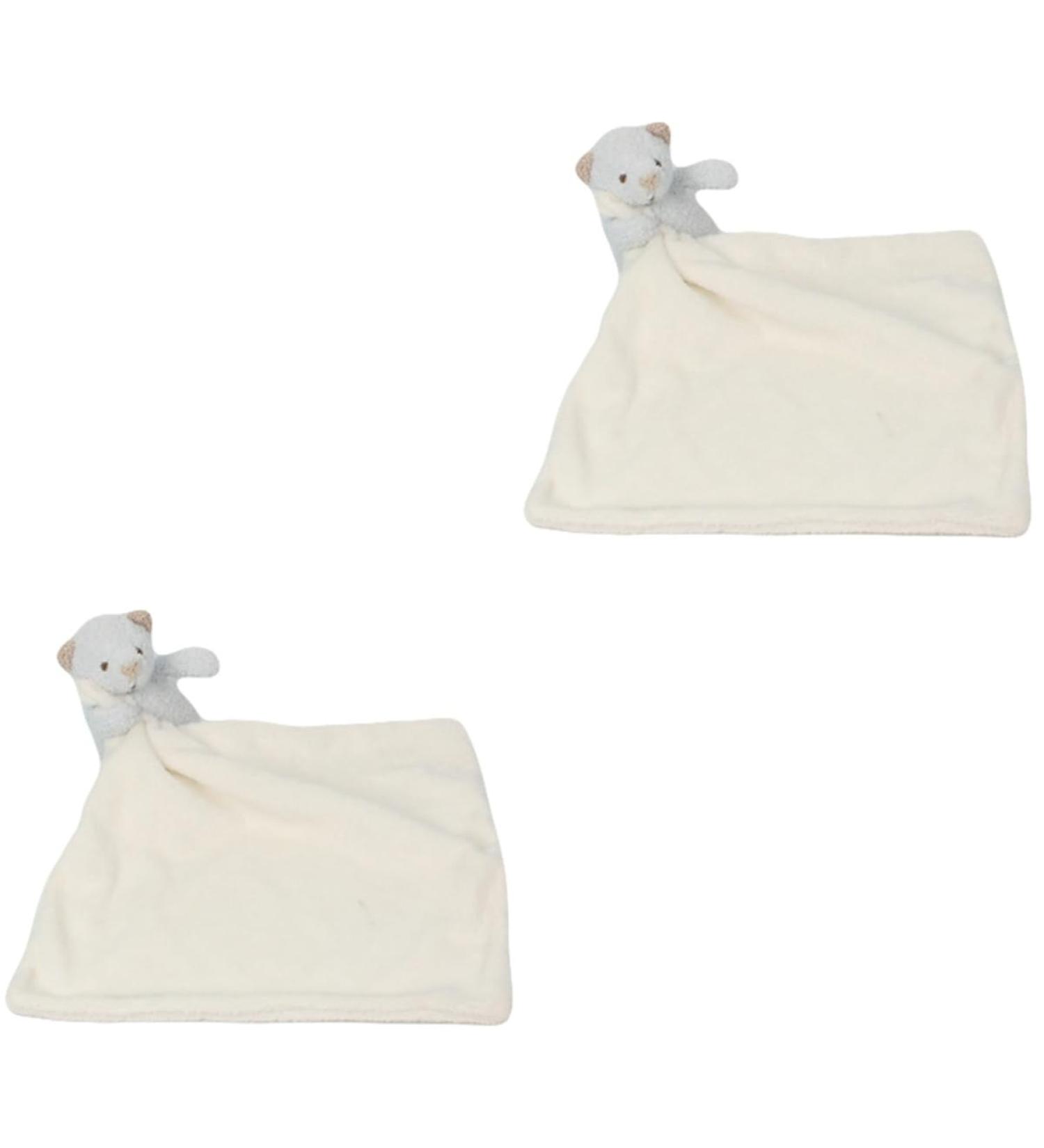 Warmhm Bear Doll & Sloth Plush Toy - Soothing Blanket for Baby Beds | Earth Color Cartoon Comfort | Soft PP Cotton Crib Toy - Buy Online on SooperMarket.com