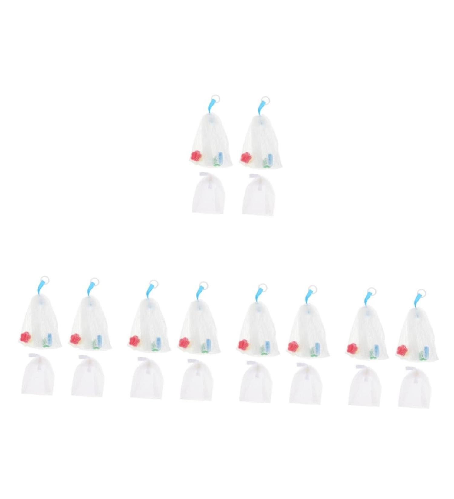 Healeved 20 Pcs Foaming Net Loofah Soap Facial Foaming Nets Face Cleaning Nets or - Buy Online on SooperMarket.com