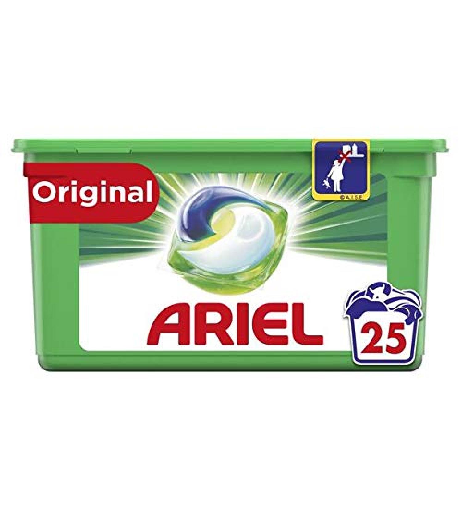 Ariel Colour All-in-1 Pods - 25 Washes | Powerful Stain Removal | Global Shipping - Buy Online on SooperMarket.com