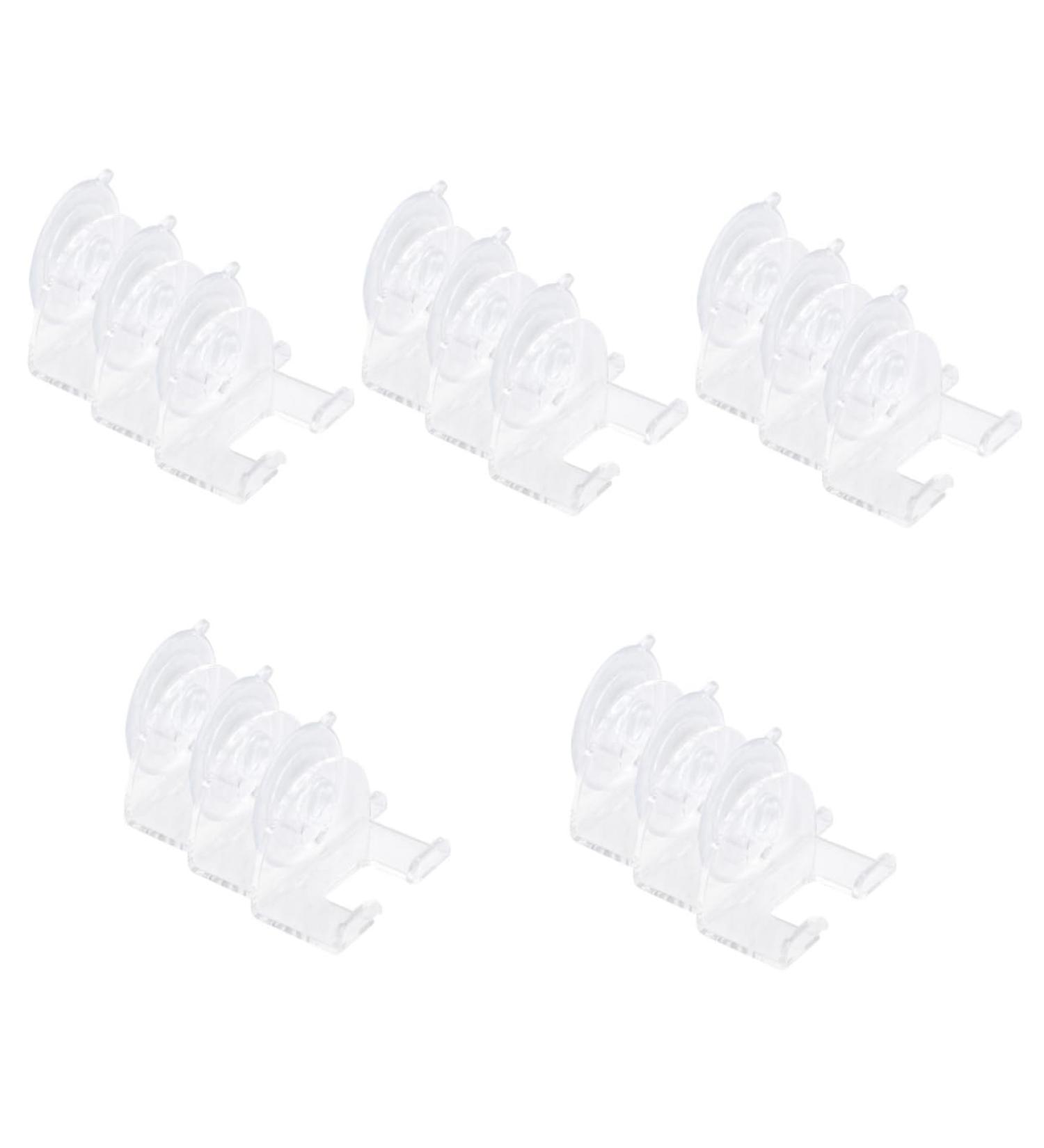 Shop Cabilock 15 Wall-Mounted Shaver Holder - 5pcs Plastic Suction Cup Razor Stand for Bathroom - Durable & Easy to Install - Buy Online on SooperMarket.com