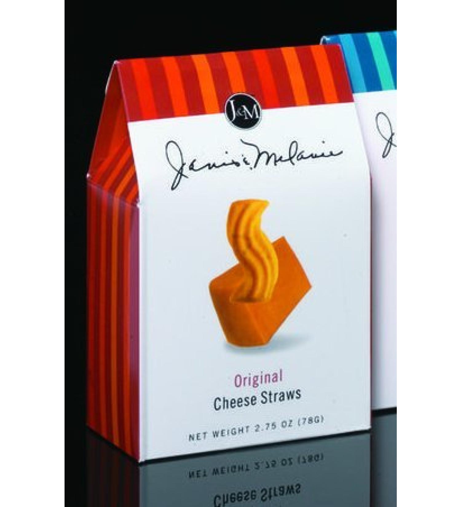 J&M Foods Original Cheese Straws, 2.5 Ounce