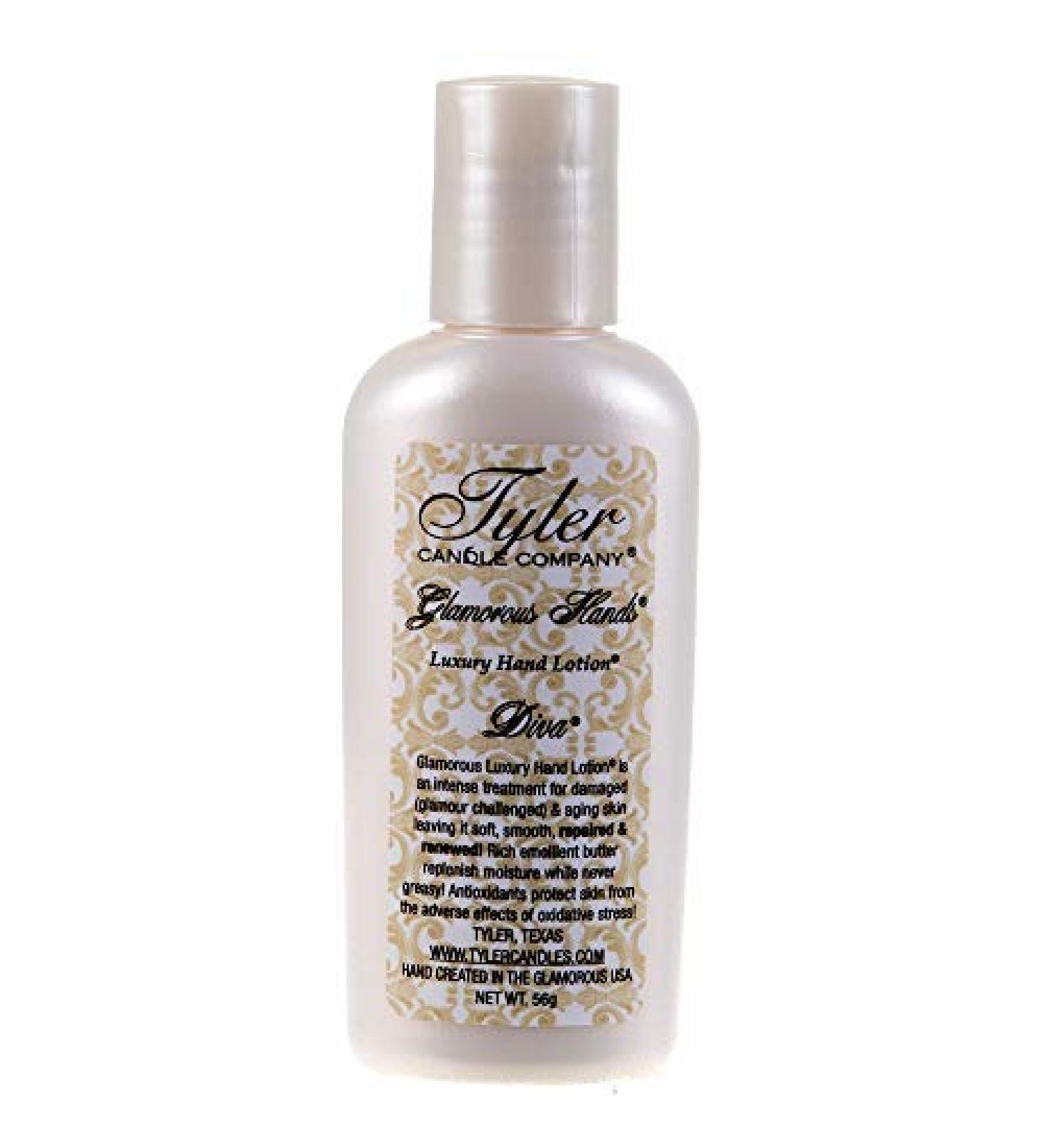 Diva Luxury Hand Lotion  2 Ounce by Tyler Candle (Qty of 1) 2 Ounce (Pack of 1)