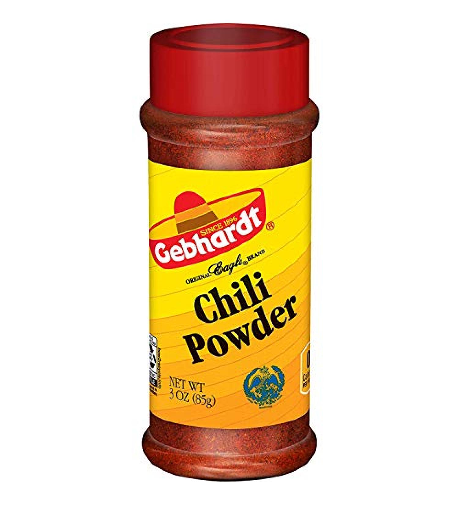 Gebhardt Chili Powder, 3 ounces - PACK OF 3 3 Ounce (Pack of 3)