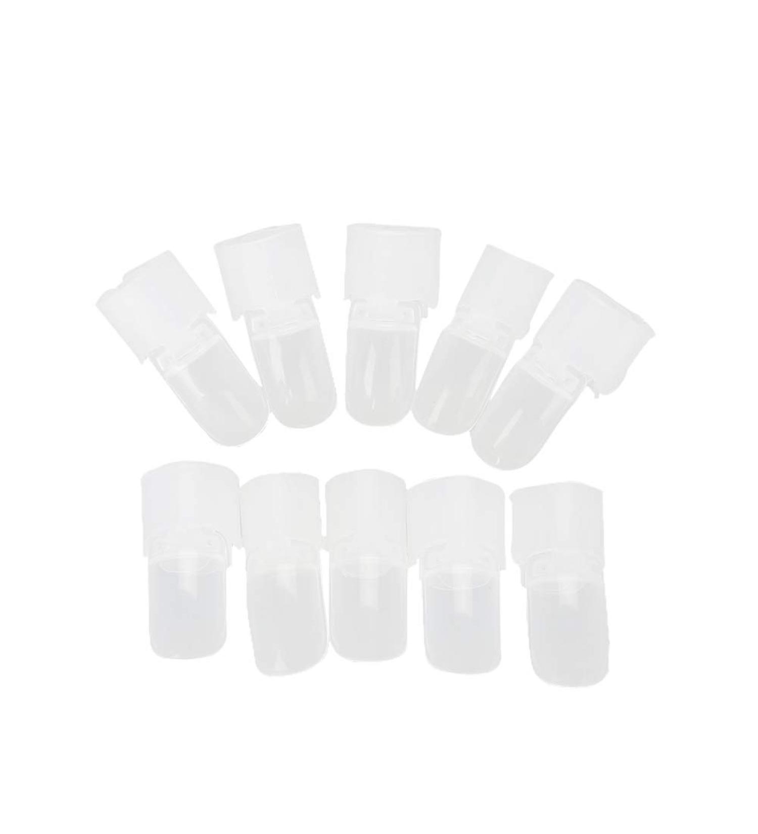 Nail Tips Shield Protector Nail Polish Varnish Protector Holder Nail Tips Cover Finger Nail Protector Tips Easy To Use for Protect 10 Finger Nails - Buy Online on SooperMarket.com