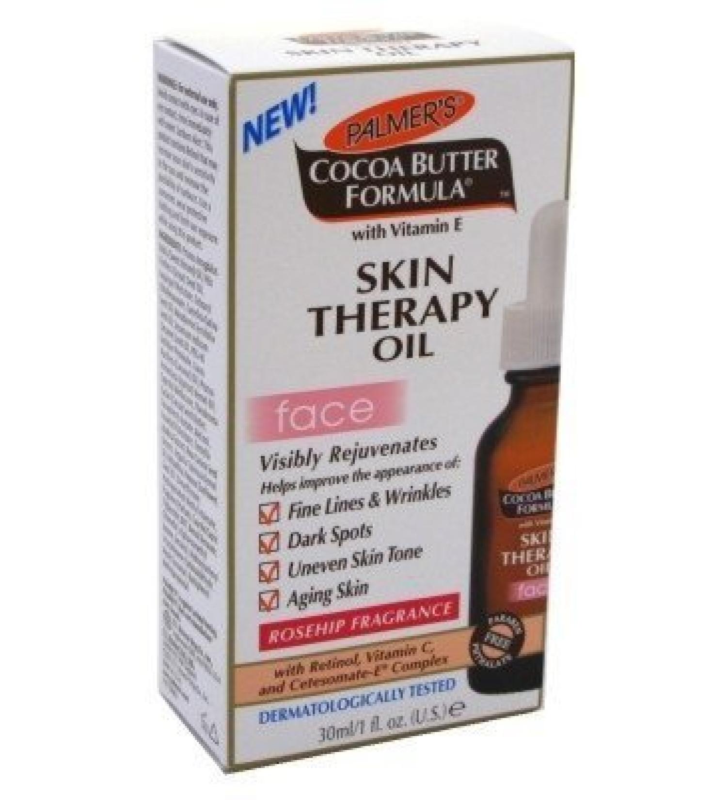Palmer's Cocoa Butter Formula Skin Therapy Oil for Face 1 oz 1 Fl Oz (Pack of 1)