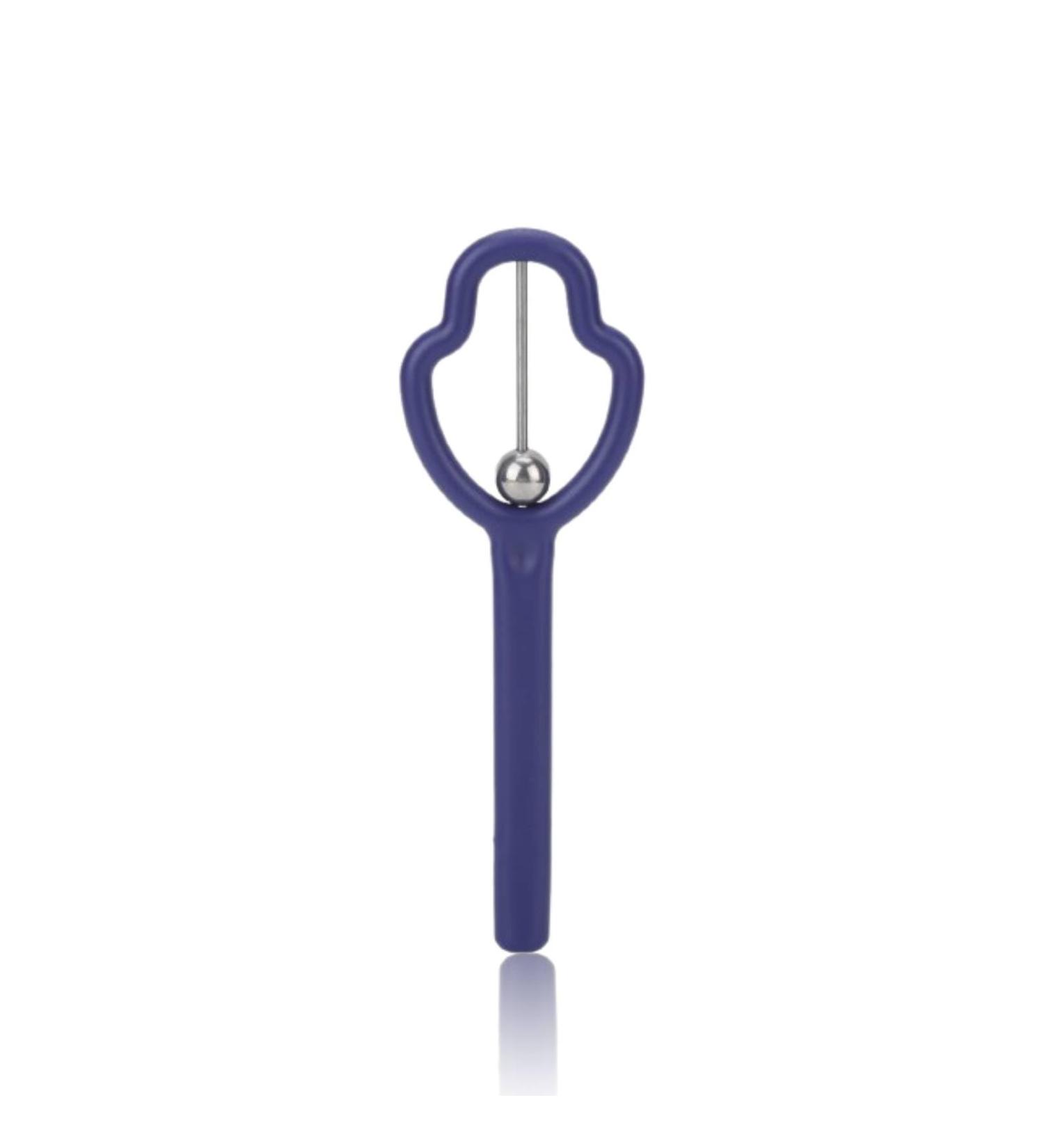 Tongue Tip Trainer - Portable Mouth Muscle Training Device for Clear Speech (Blue) | Improve Speech & Communication Skills - Buy Online on SooperMarket.com