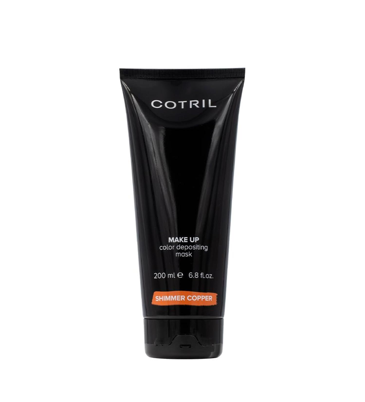 Cotril Make-Up Color Cream Shimmer Copper 200ml - maschera colorante condizionante