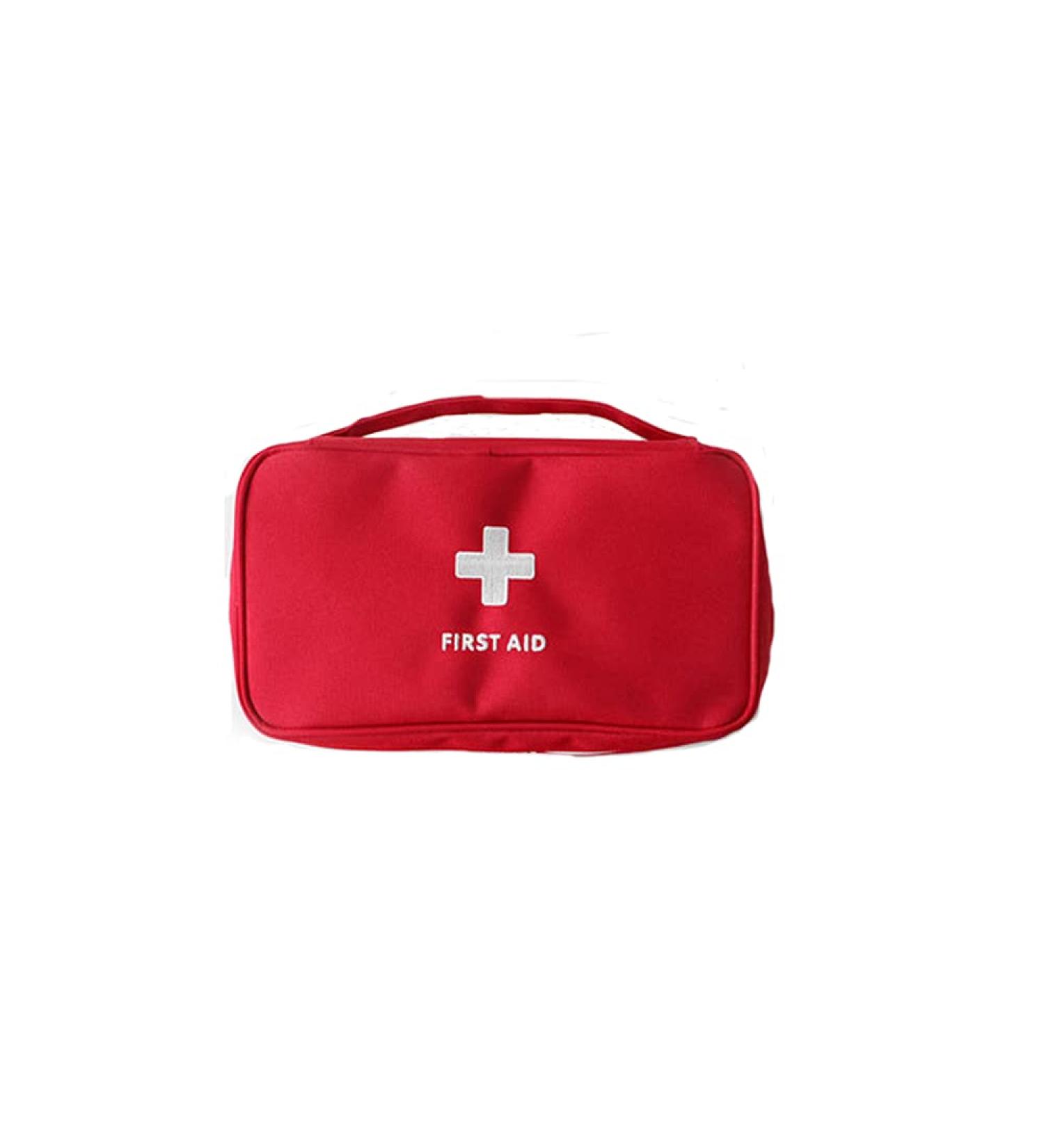 Xingsui Portable Red First Aid Set Empty Medicine Bag for Home Auto Camping Hunting Travel & Sports | International Shipping Available - Buy Online on SooperMarket.com