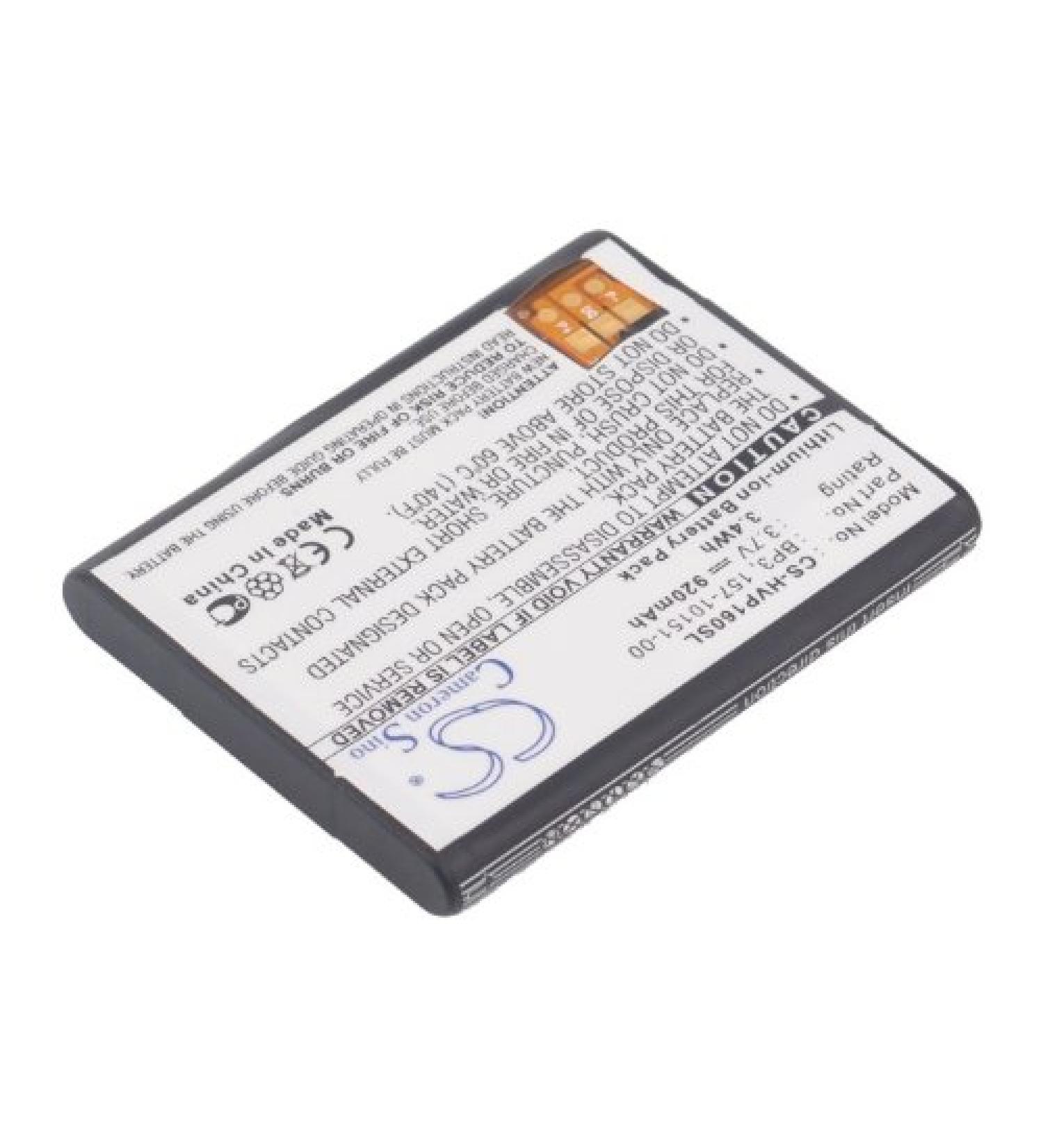 PRUVA Battery for Palm P160U P160UEU Veer Veer 4G - 920mAh Replacement (P/N: 157-10151-00 - Buy Online on SooperMarket.com