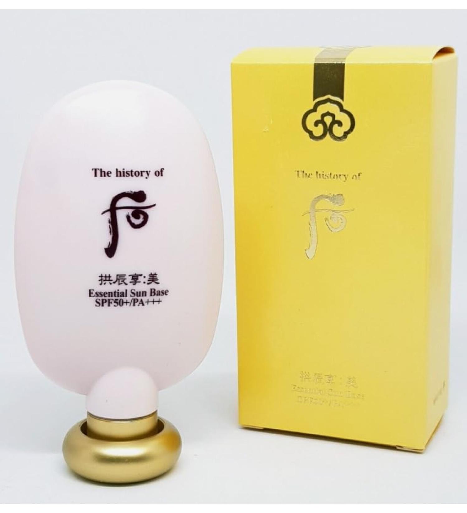 Buy The History of Whoo Gongjinhyang Mi Luxury Moisturizer & Makeup Sun Base Gel - UV Protection 1.52 fl oz | Premium Korean Skincare - Worldwide Shipping - Buy Online on SooperMarket.com