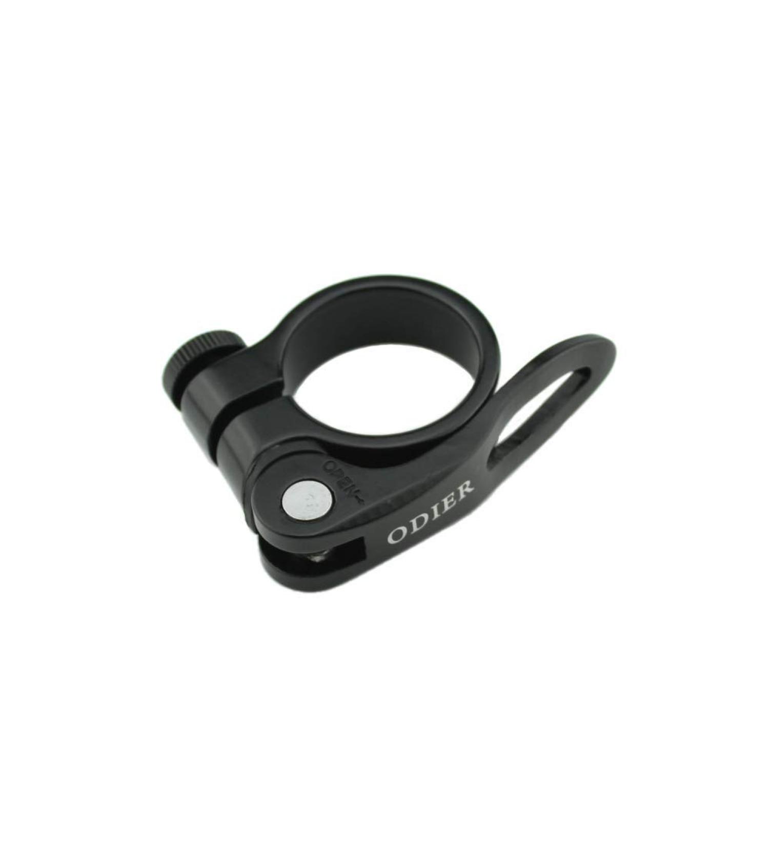 ODIER Quick Release Seatpost Clamp 31.8mm/34.9mm - Black | MTB & Road Bike Seatpost Clamp - Buy Online on SooperMarket.com