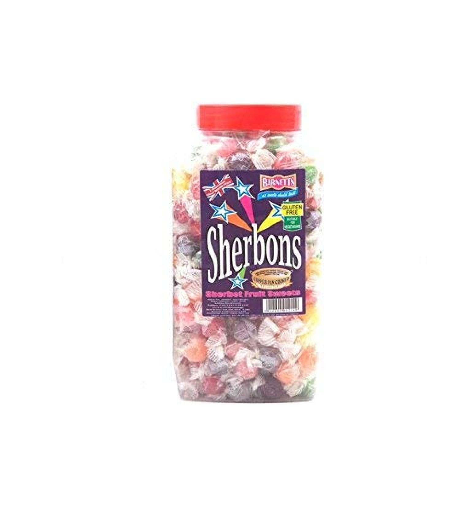 Sherbons fizzy Fruity sweets 2.5kg (Full Jar)