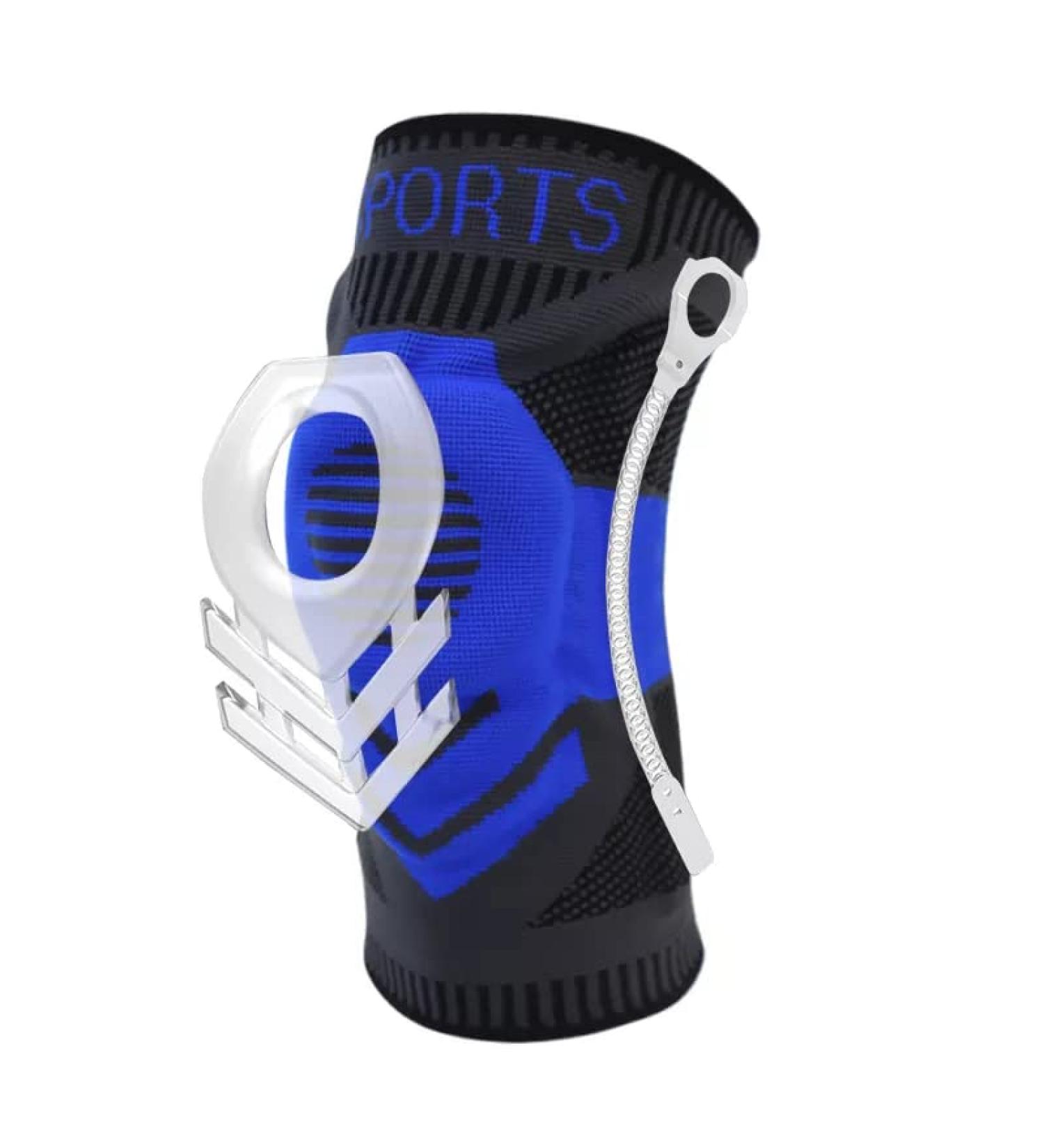 Breathable Sports Knee Guard | Elastic Compression Knee Support for Basketball - Buy Online on SooperMarket.com