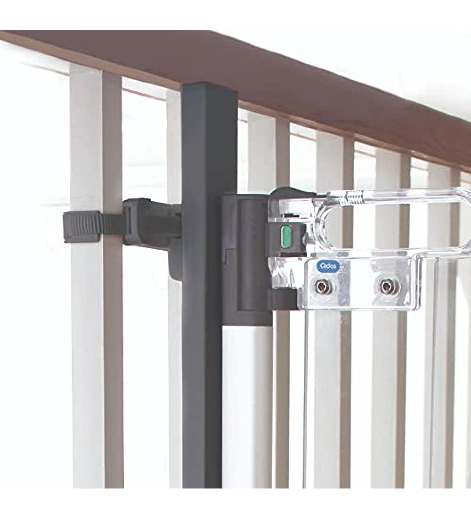 Qdos Universal Stair Mounting Adapter for Baby Gates | Slate | No Screws in Banister | Easy Installation - Buy Online on SooperMarket.com