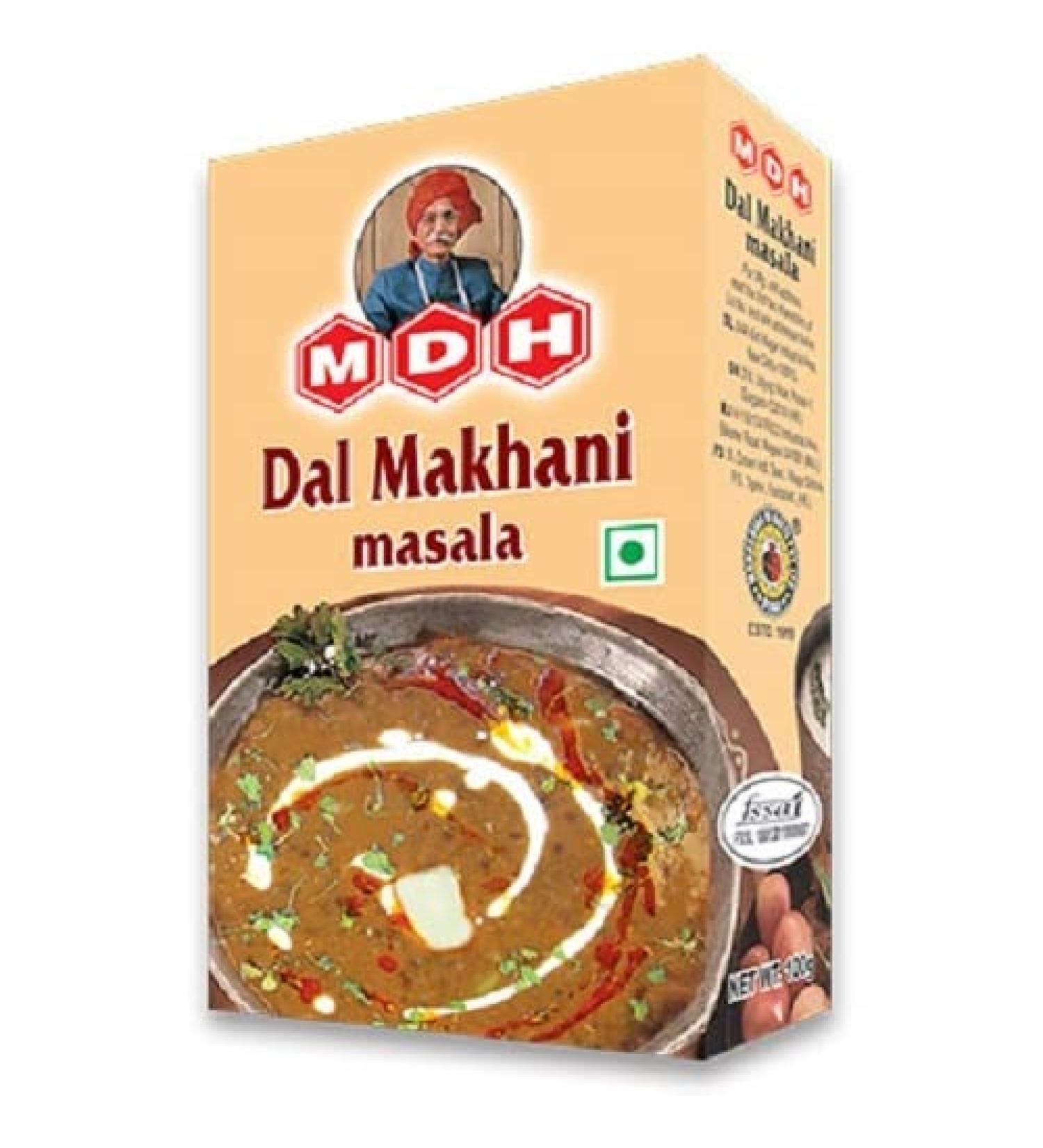 MDH Dal Makhani Masala 100g - Spices Seasoning Powder for Delicious Dal Makhani - Cooking Supplies for Aromatic Flavors | Pack of 1 - Buy Online on SooperMarket.com