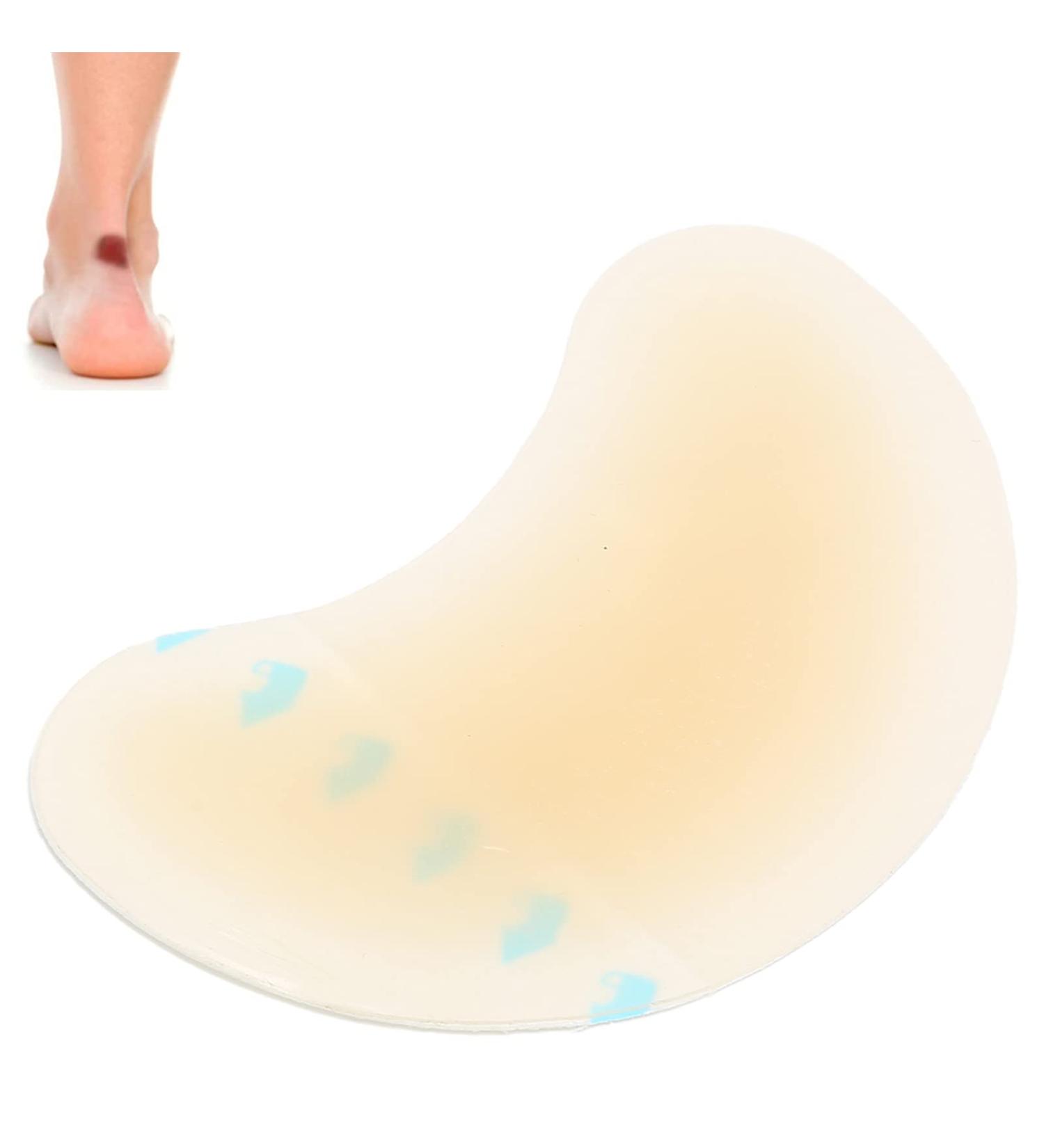 Hydrocolloid Gel Blister Bandages - Corn Stickers for Foot Care | Blister Prevention Pads - 42x62mm Half Moon Shape - Buy Online on SooperMarket.com