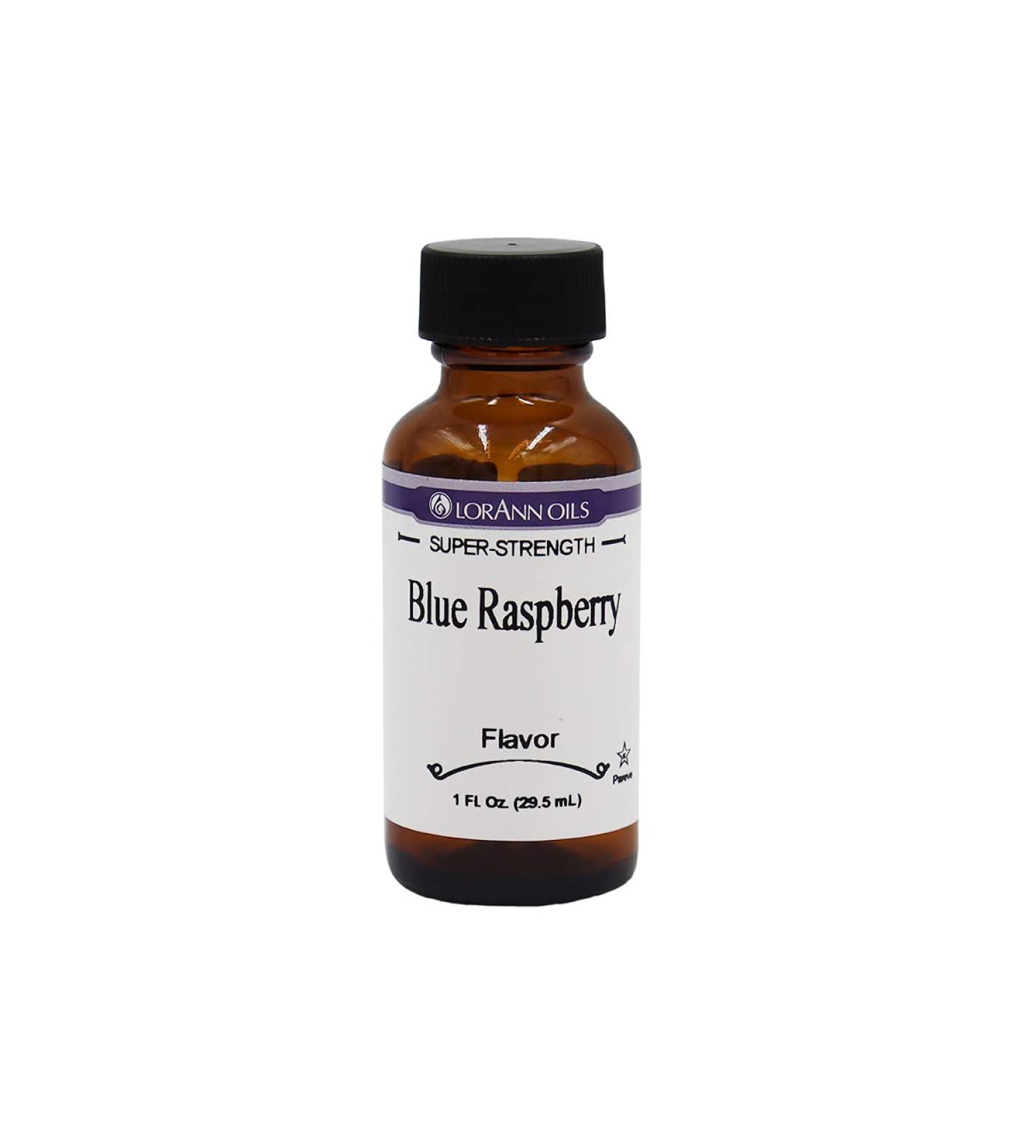 Blue Raspberry LorAnn Super Strength Flavor - 1 oz Bottle - Buy Online on SooperMarket.com