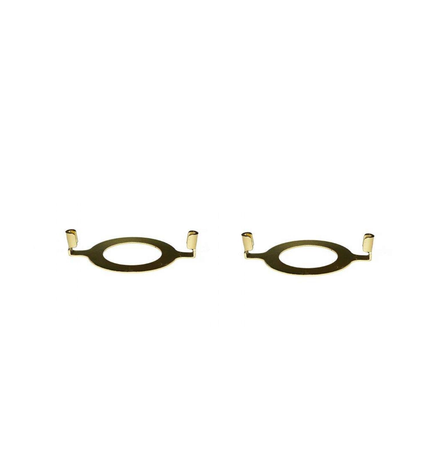 Upgradelights Pair of Slip Uno Adapter Harp Converter Lamp Shade Uno Euro Fitter 1 9/16 I.d.