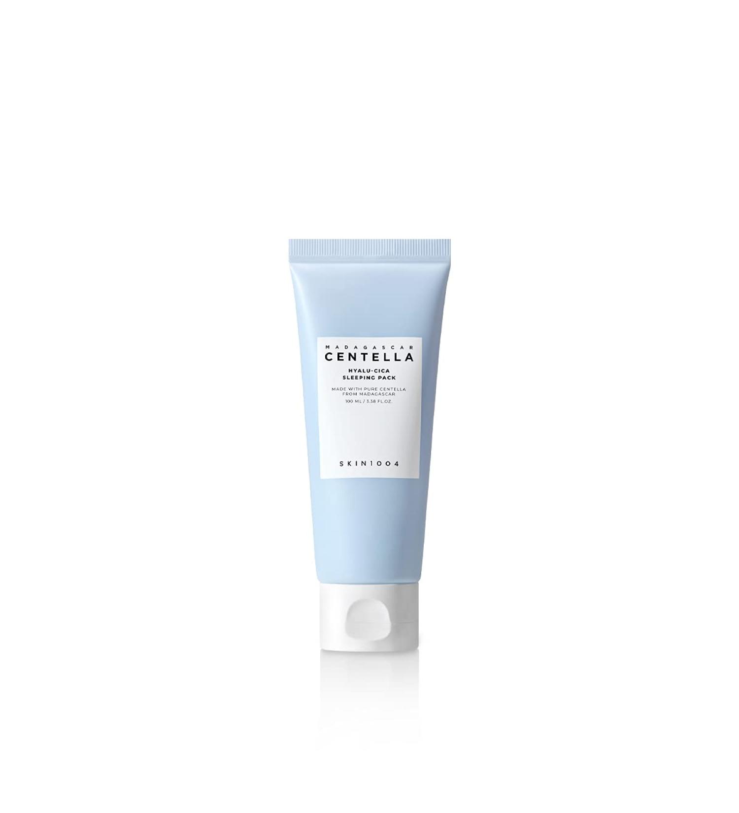 SKIN1004 Hyalu-CICA Sleeping Pack 3.38 fl.oz - Melatonin & Hyaluronic Acid formula for Moisture and Revitalization - 100ml - Buy Online on SooperMarket.com
