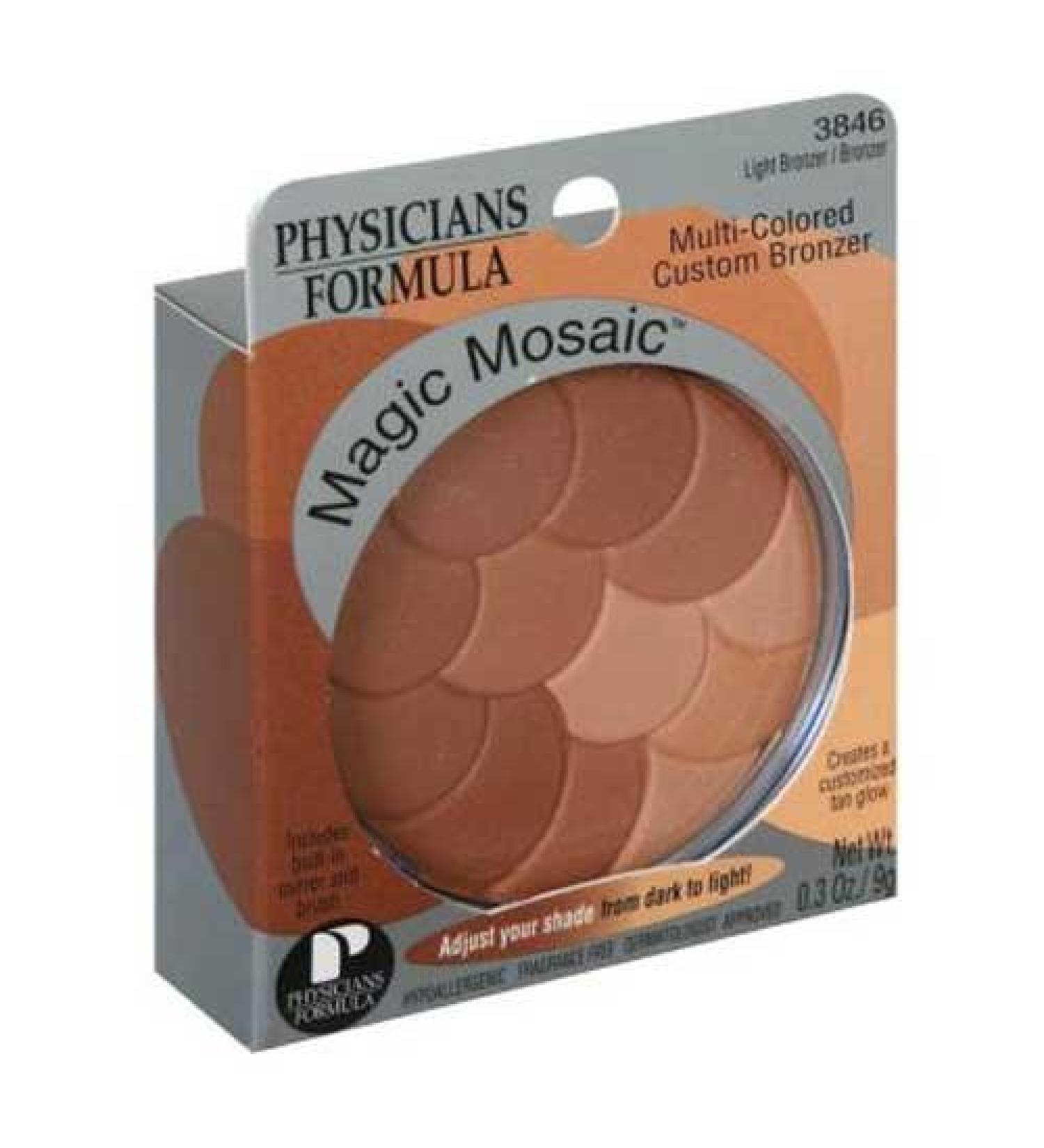 Physicians Formula Magic Mosaic Light Bronzer - Multi Colored Custom Bronzer (2 per case) - Buy Online on SooperMarket.com