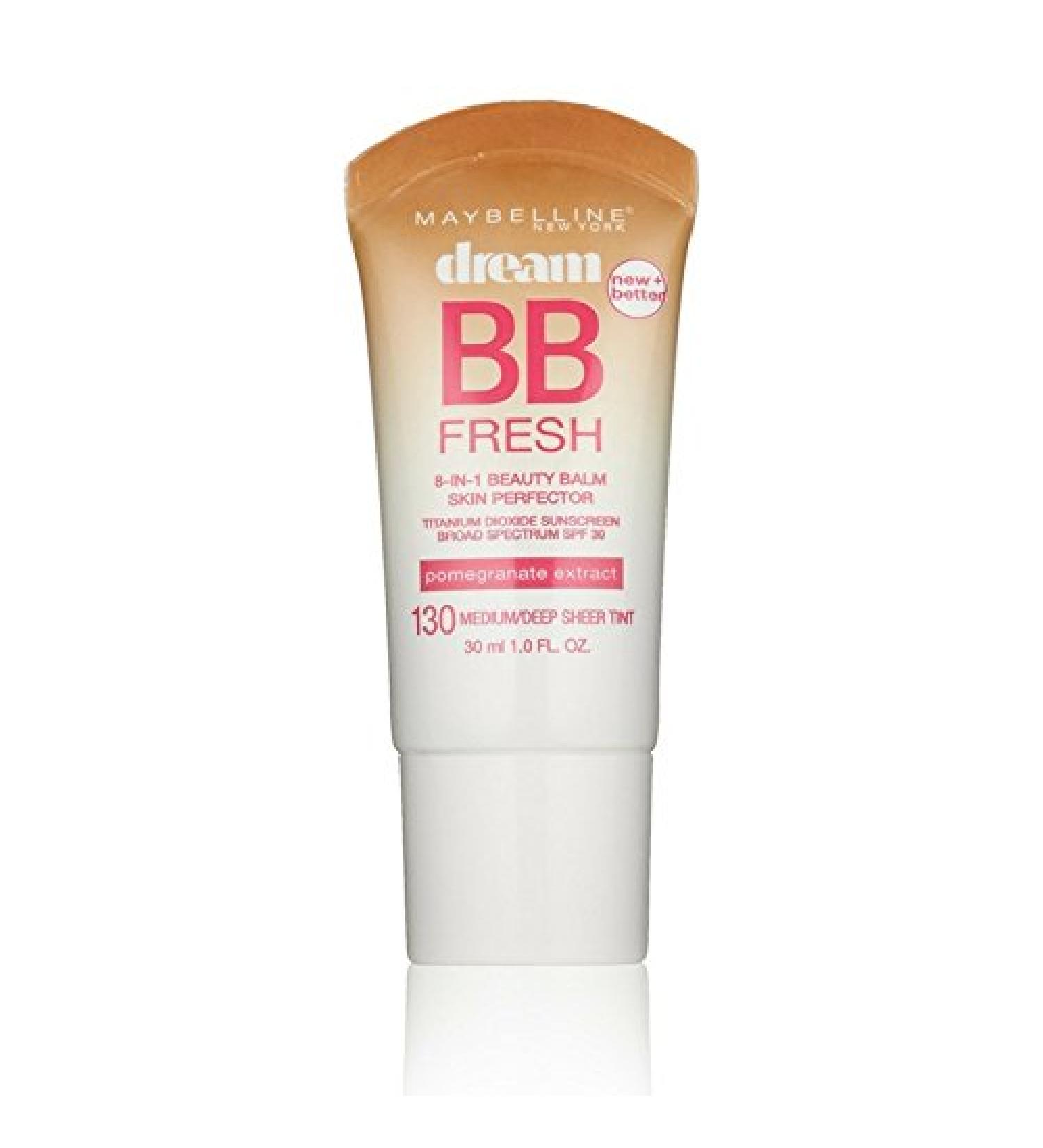 Maybelline Dream Fresh BB 8-in-1 Beauty Balm Skin Perfector SPF 30 Medium/Deep 1 oz ( Pack of 2) 1 Fl Oz (Pack of 2)