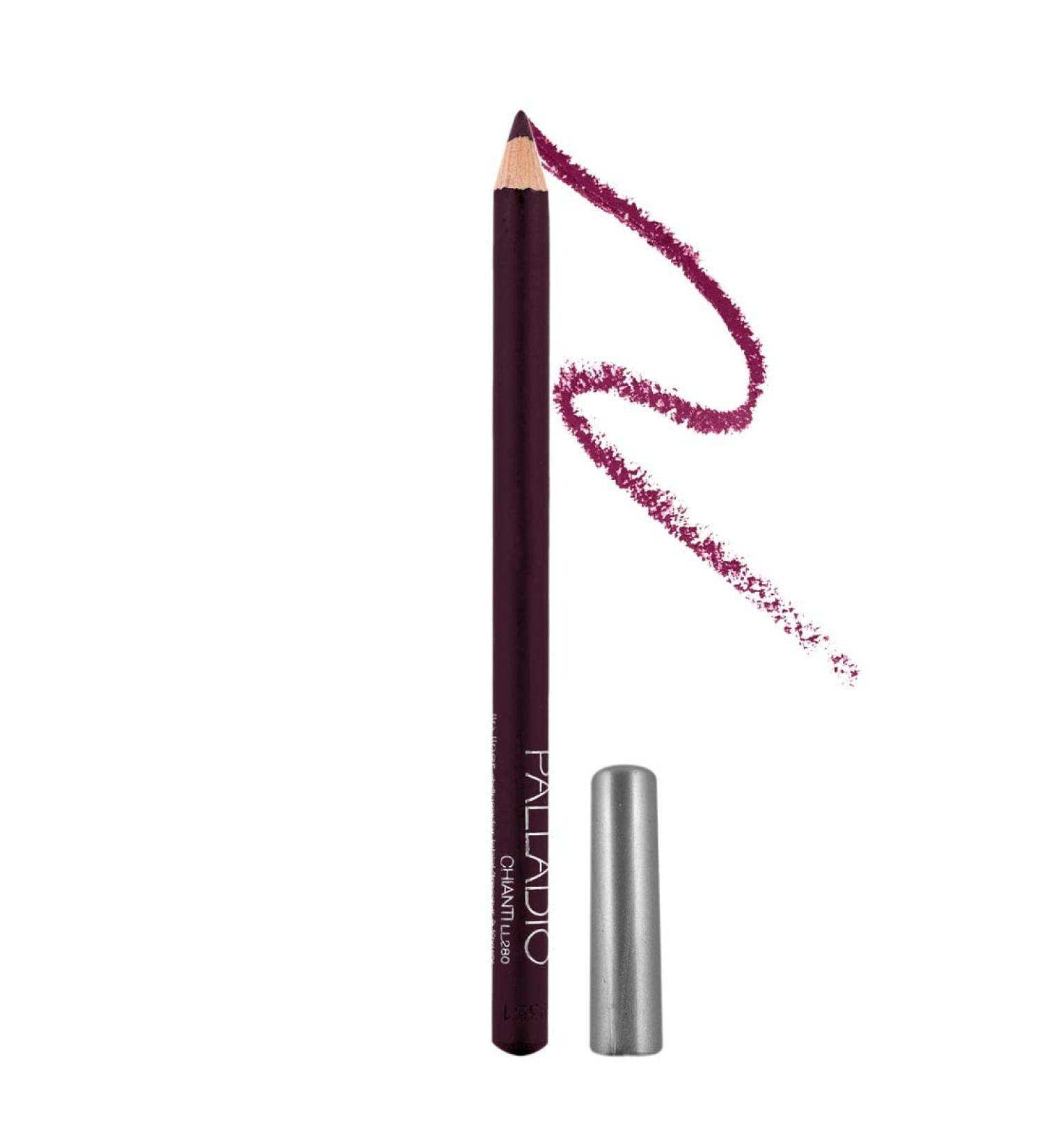 Palladio Chianti Lip Liner Pencil - Firm and Smooth for Perfectly Outlined Lips - Hydrating, Moisturizing, and Long Lasting - Rich Pigmented Color - 1 Count - Buy Online on SooperMarket.com