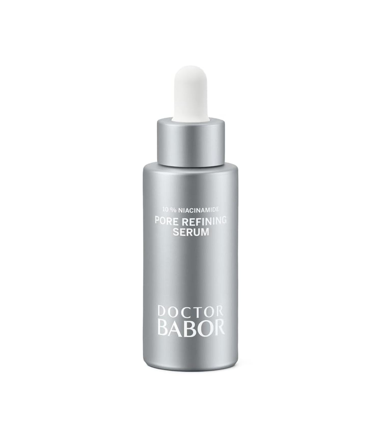Doctor BABOR Pore Refining Serum with Niacinamide Against Pale Skin and Enlarged Pores Has Mattifying and Pore Refining Effects for Even Skin Complexion Vegan 30 ml - Buy Online on SooperMarket.com